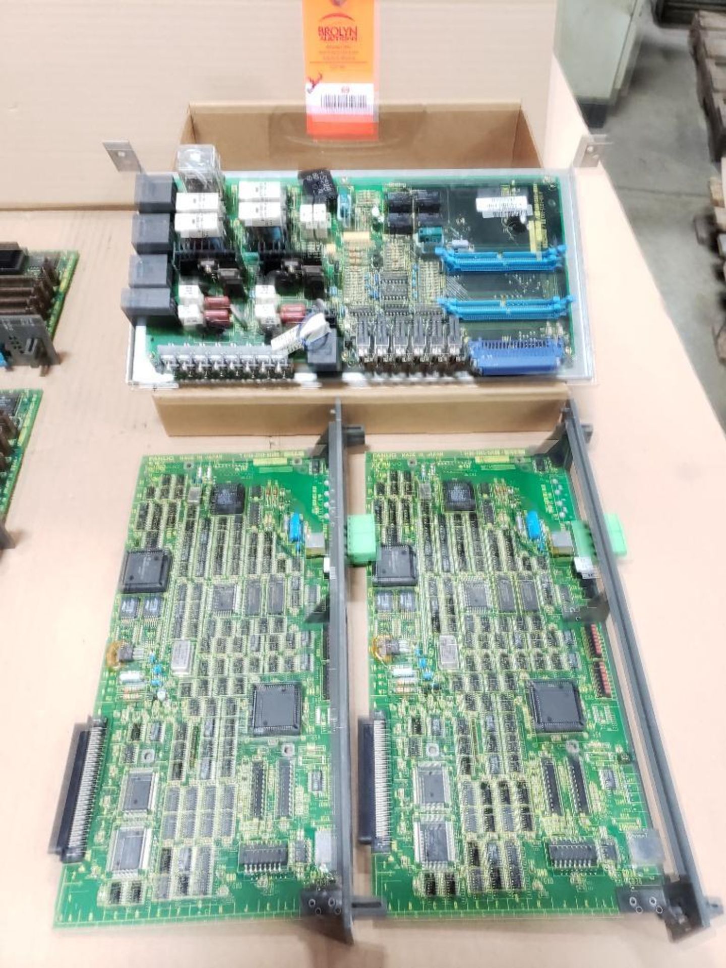 Qty 3 - Assorted Fanuc control boards.