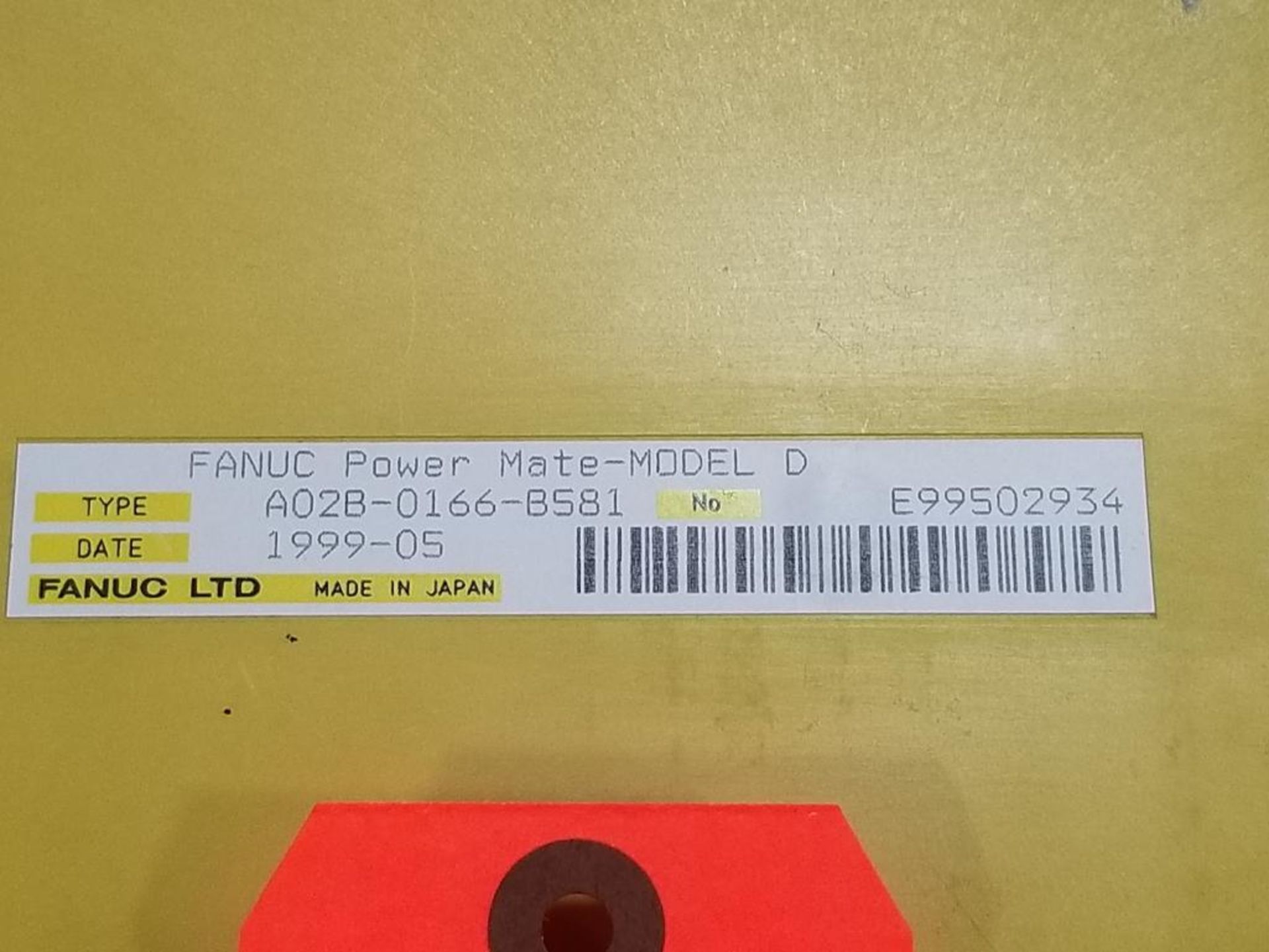 Fanuc A02B-0166-B581 Power Mate - Model D. - Image 2 of 6