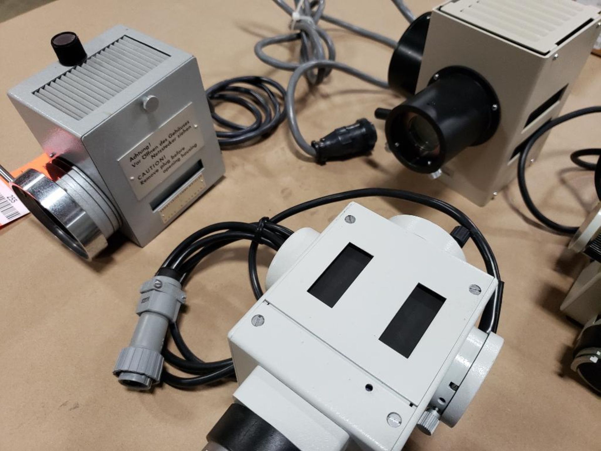 Assorted microscope camera attachments. Olympus. - Image 7 of 7