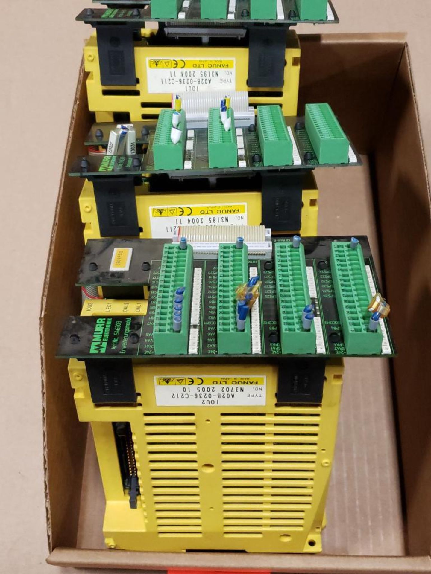 Qty 3 - Assorted Fanuc / Murr controls. - Image 2 of 7