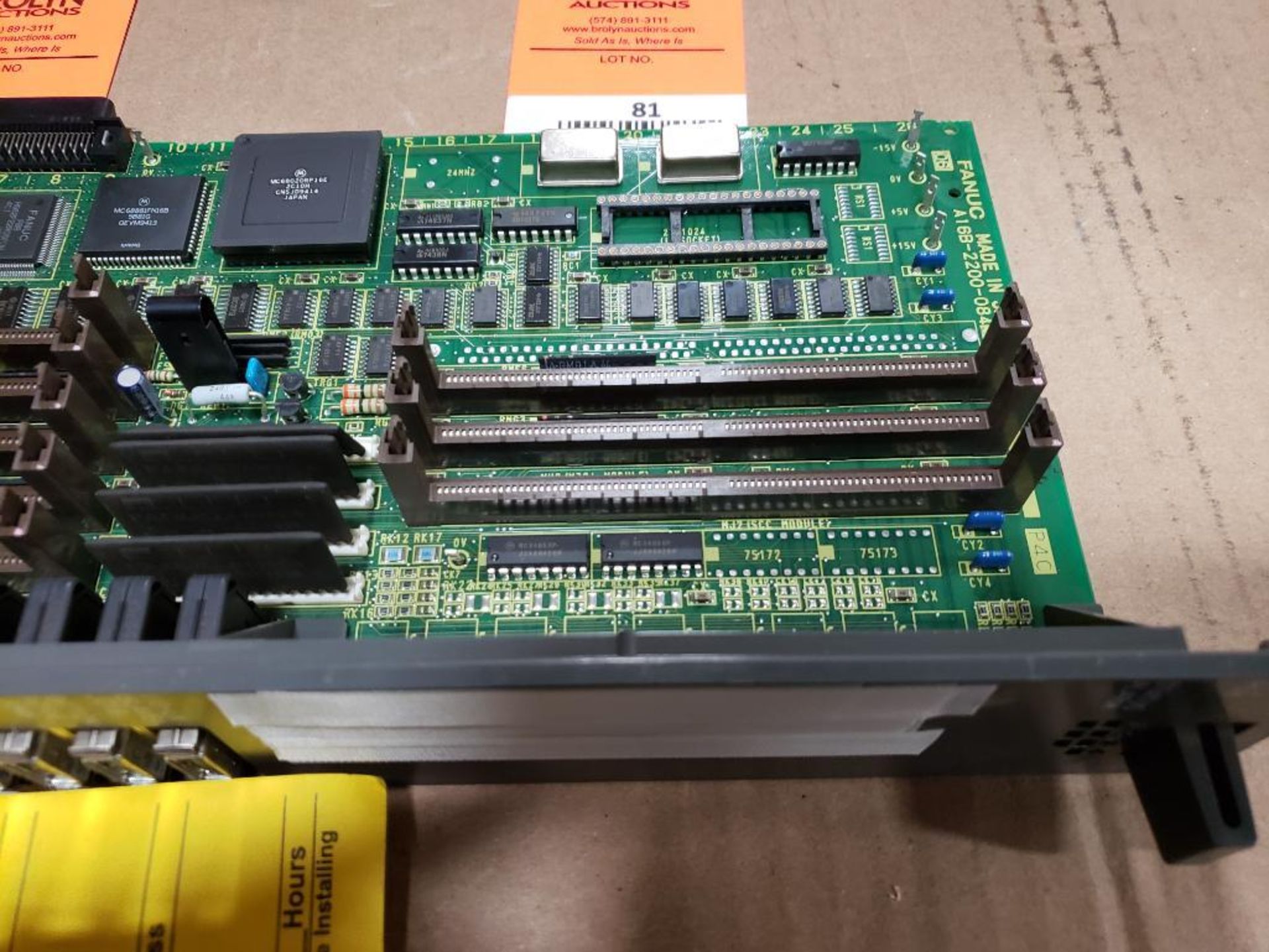 Fanuc control board. Part number A16B-2200-0843/07E. - Image 4 of 8