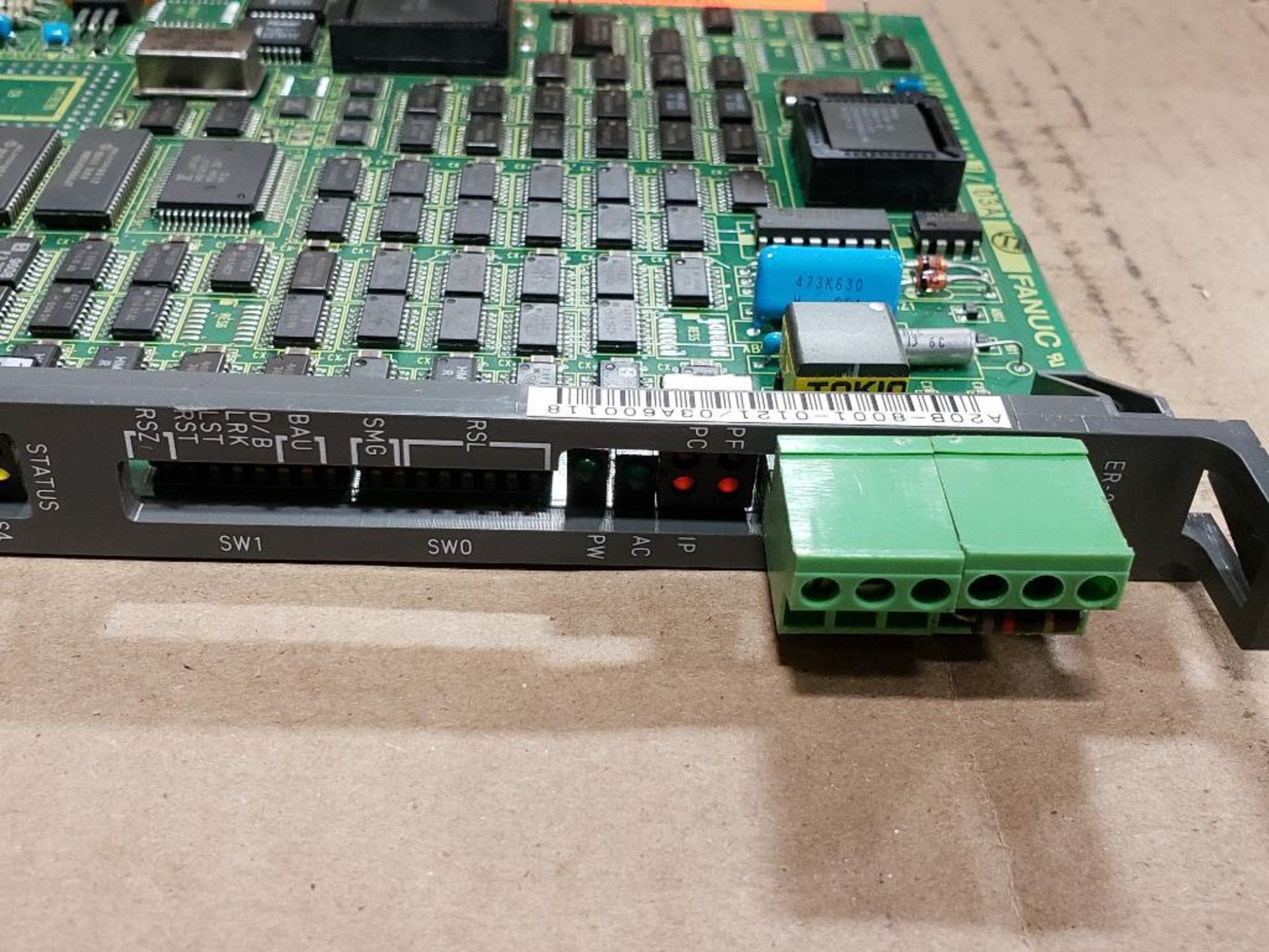 Fanuc control board. Part number A20B-8001-0121/03A. - Image 3 of 8