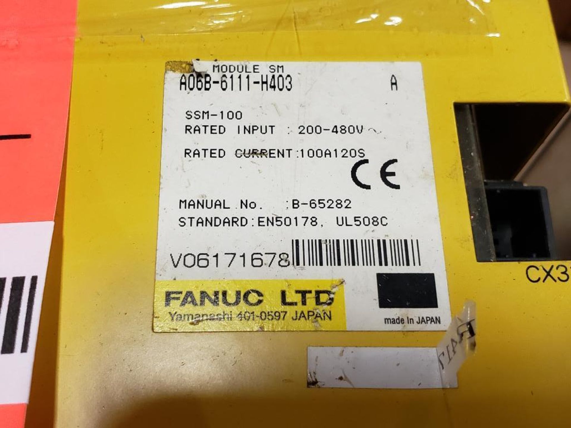 Fanuc sub module. Part number A06B-6111-H403. - Image 2 of 3