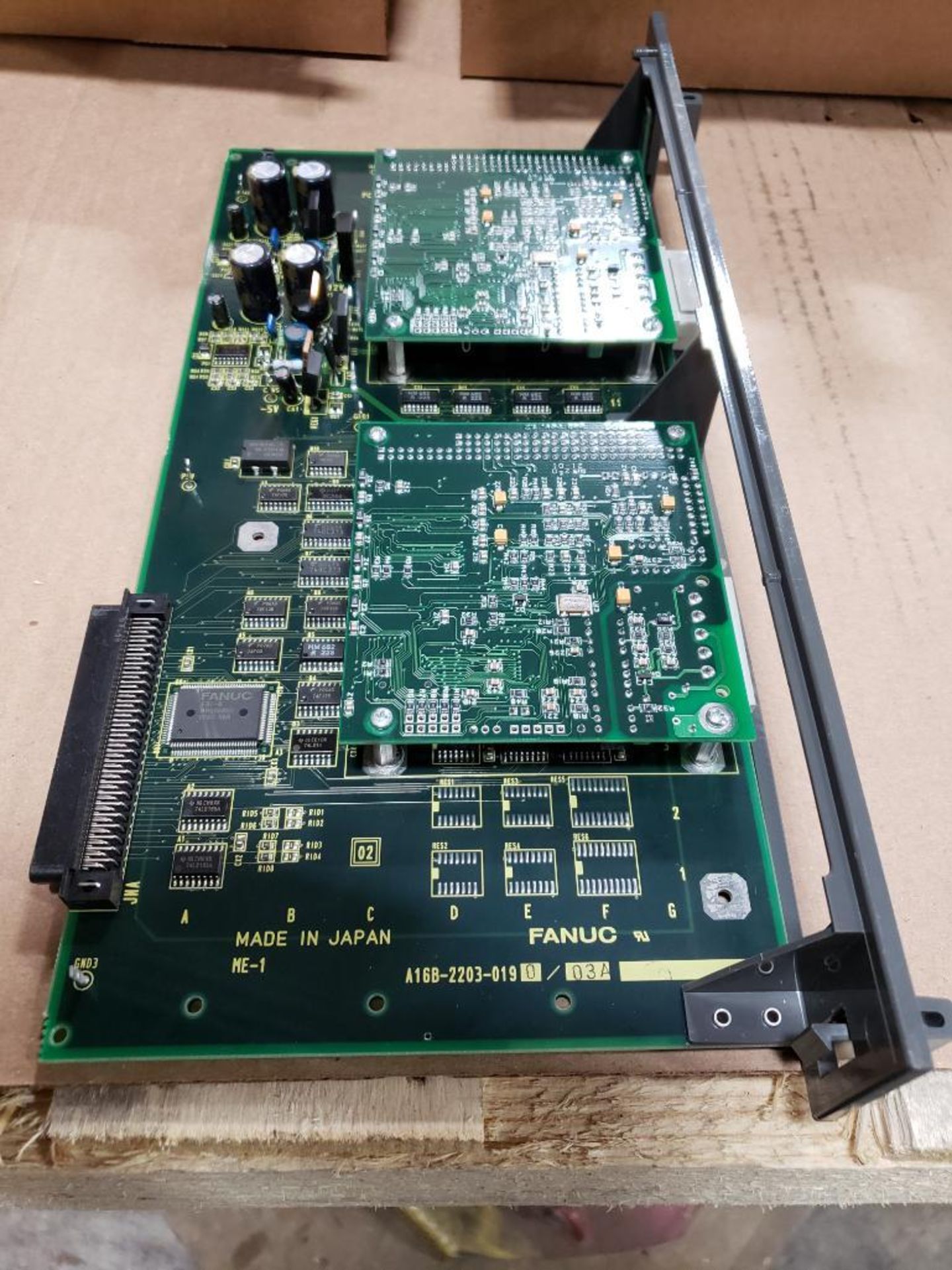 Qty 3 - Fanuc control board. Part number A16B-2203-0190/03A. - Image 6 of 6