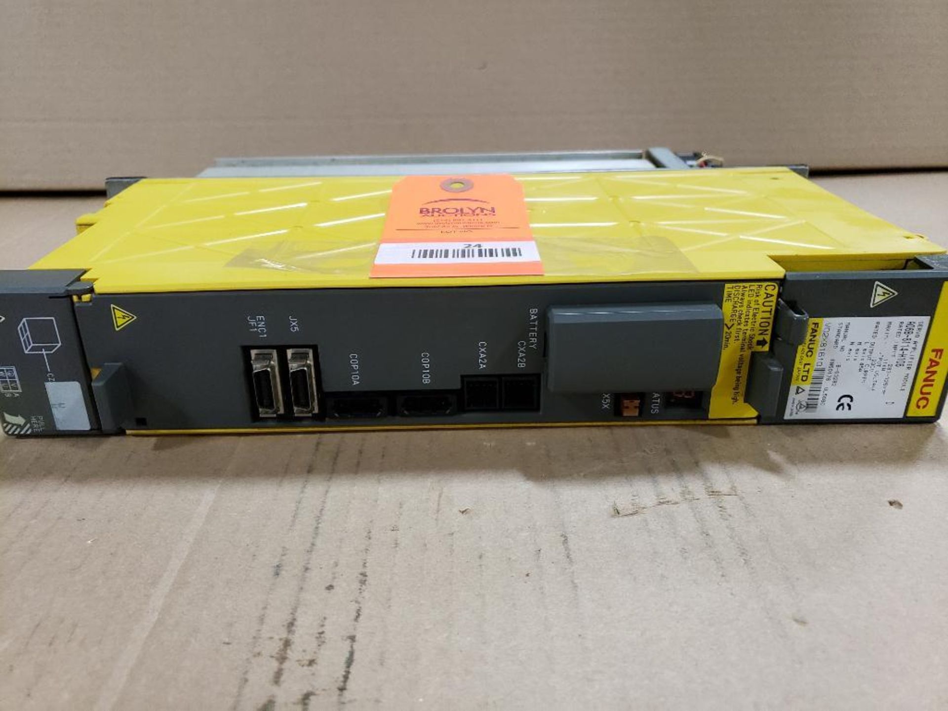 Fanuc servo amplifier. Model A06B-6114-H106. - Image 3 of 9