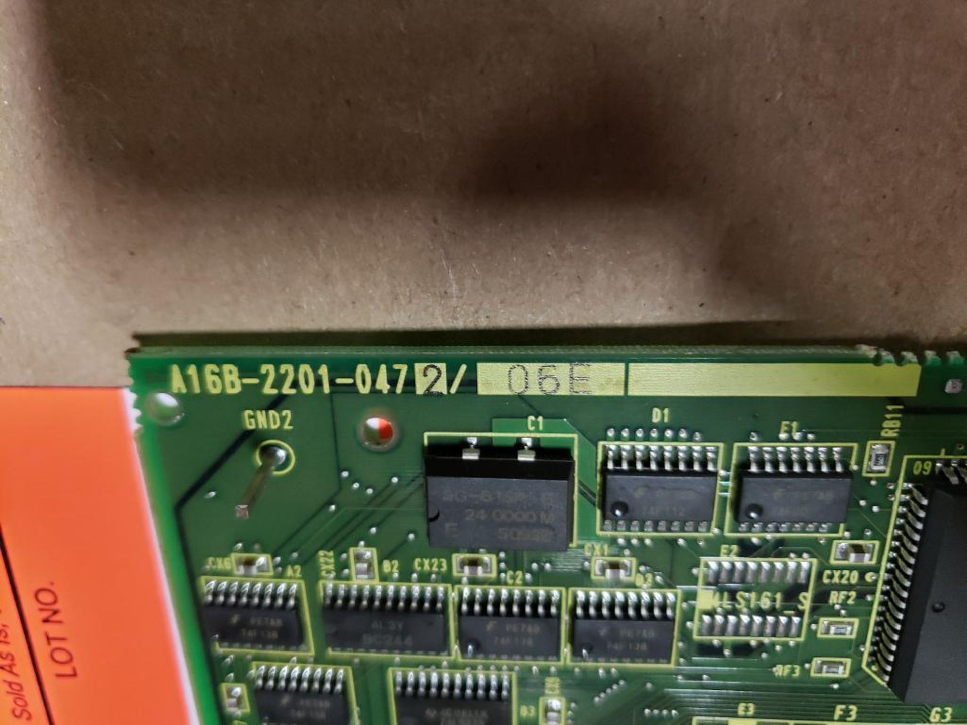 Fanuc control board. Part number A16B-2201-0472/06E. - Image 7 of 7