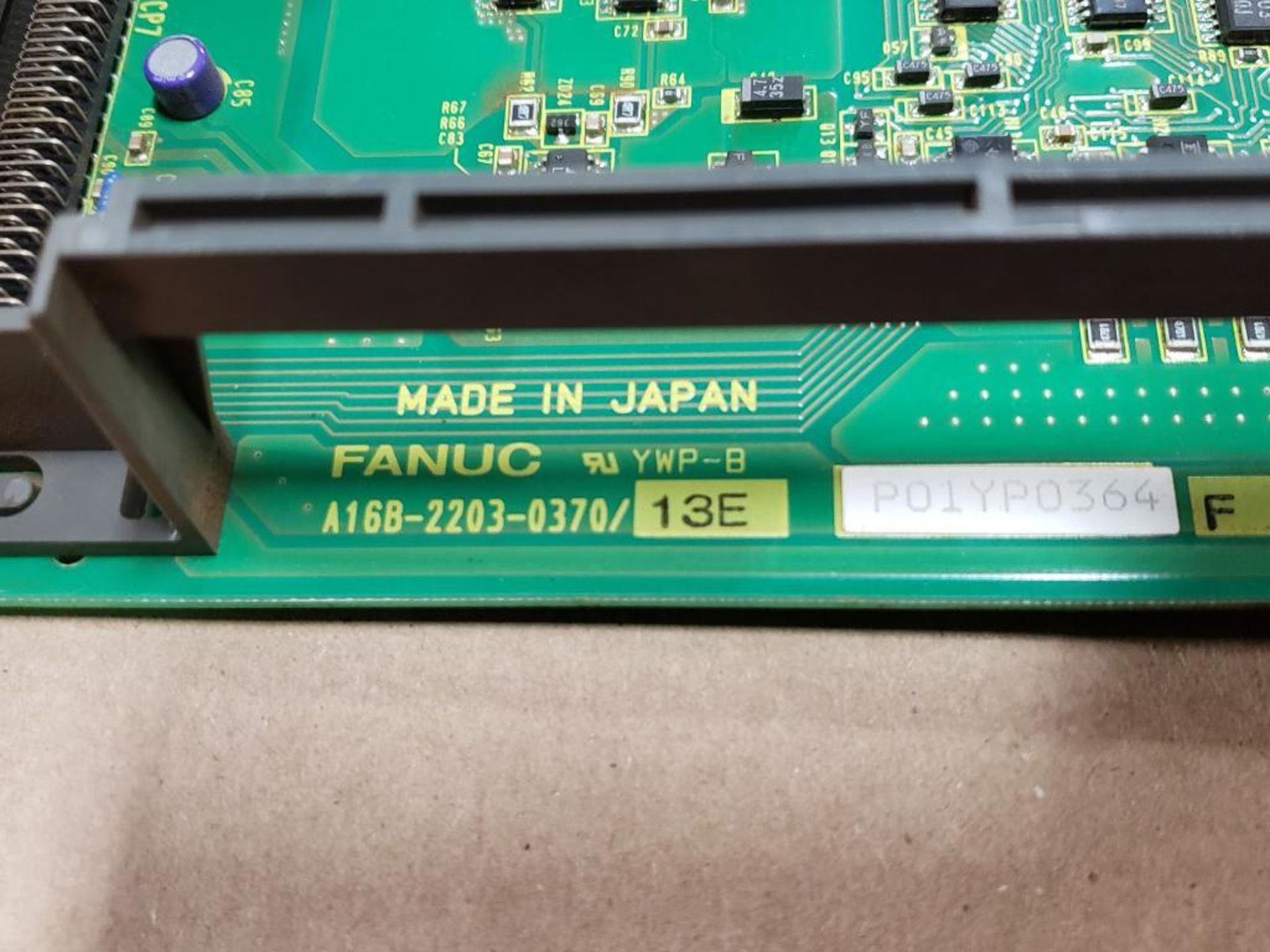 Fanuc control board. Part number A16B-2203-0370/13E. - Image 3 of 5