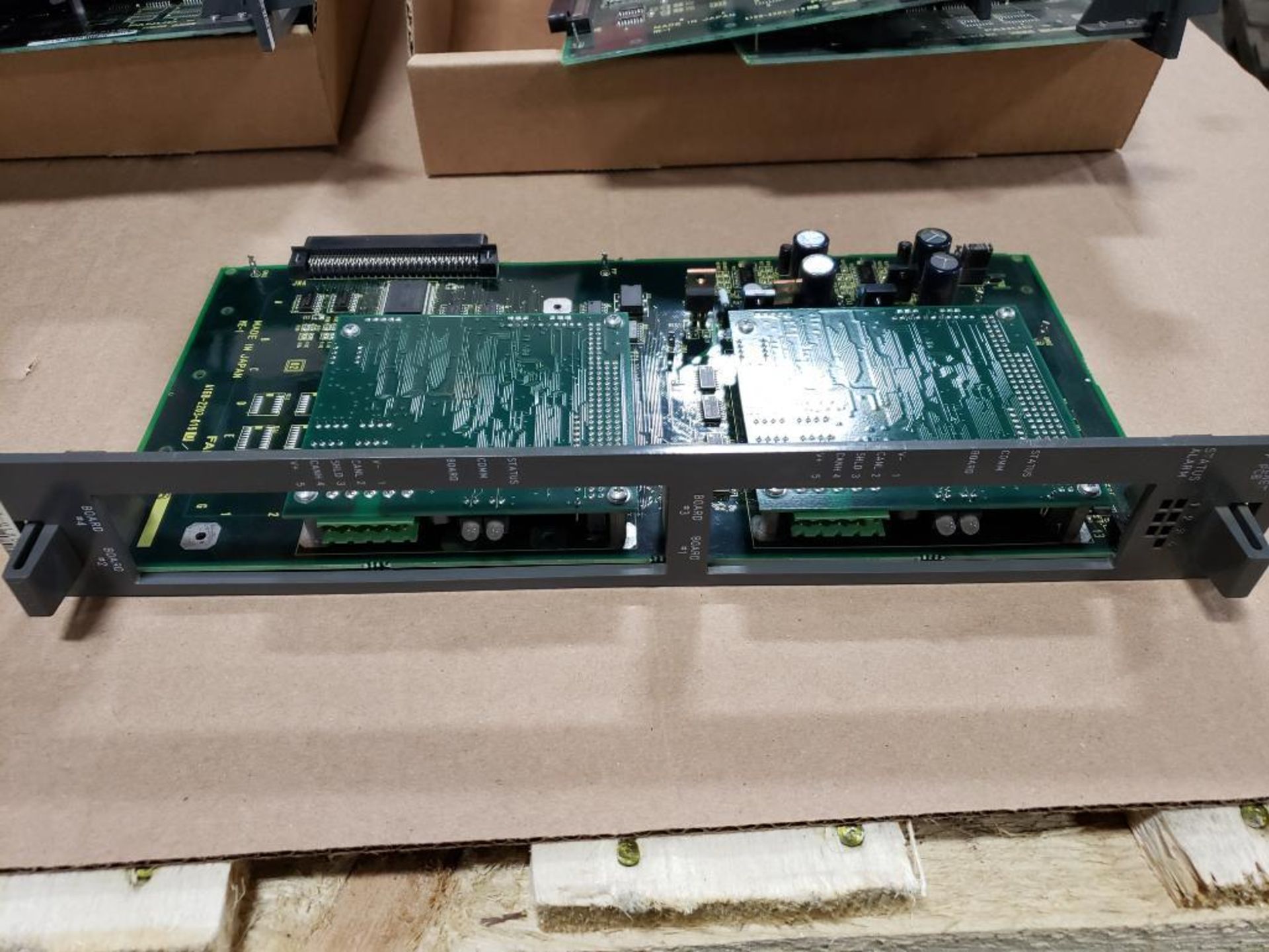 Qty 3 - Fanuc control board. Part number A16B-2203-0190/03A. - Image 2 of 6