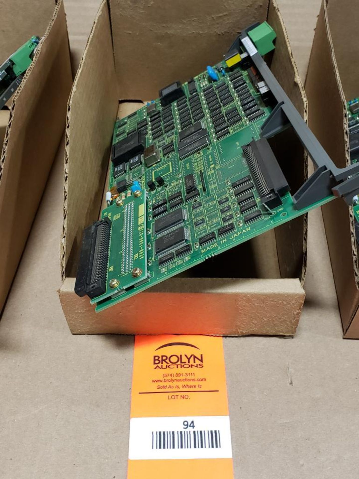 Fanuc control board. Part number A20B-8001-0121/03A.