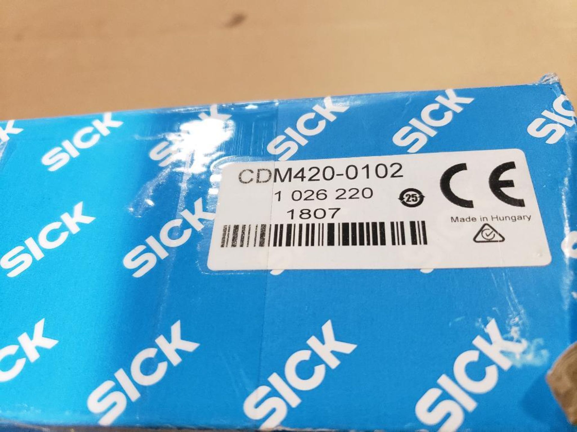 Sick laser. Part number CDM420-0120 laser. Kit part CLV621-0120KIT15. - Image 4 of 7