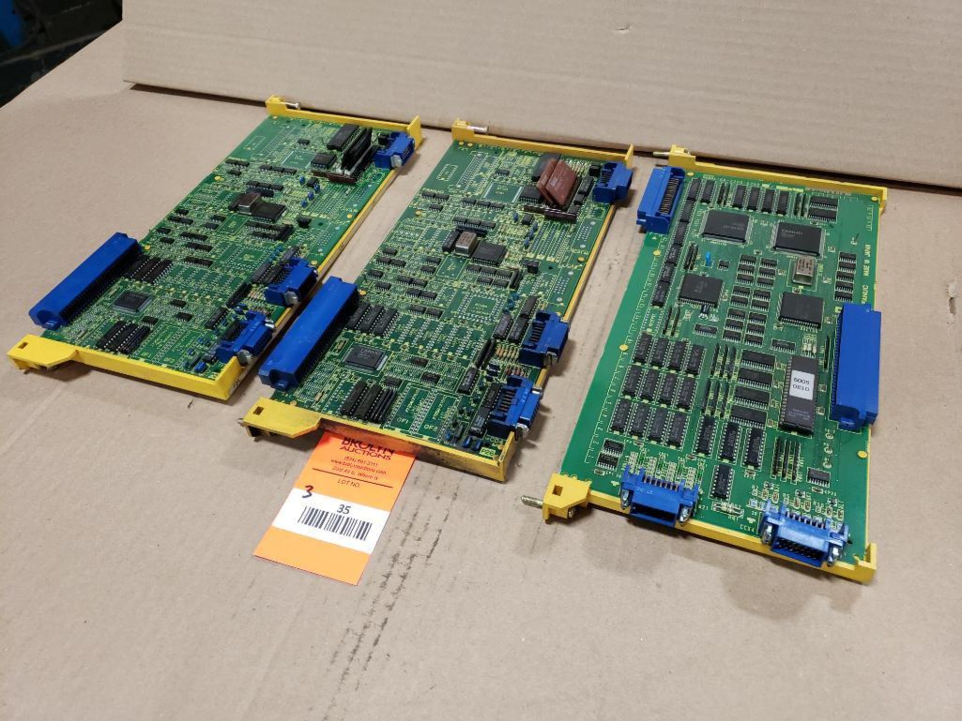 Qty 3 - Assorted Fanuc control boards. - Image 8 of 8