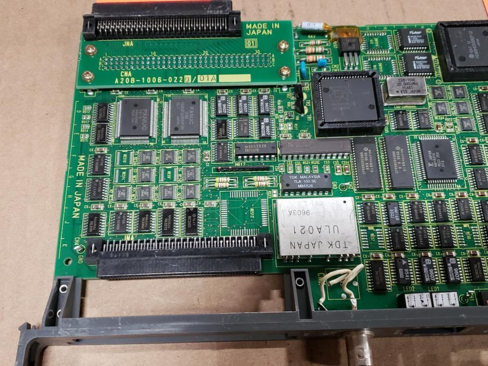 Fanuc control board. Part number A20B-8001-0121/03A. - Image 6 of 8