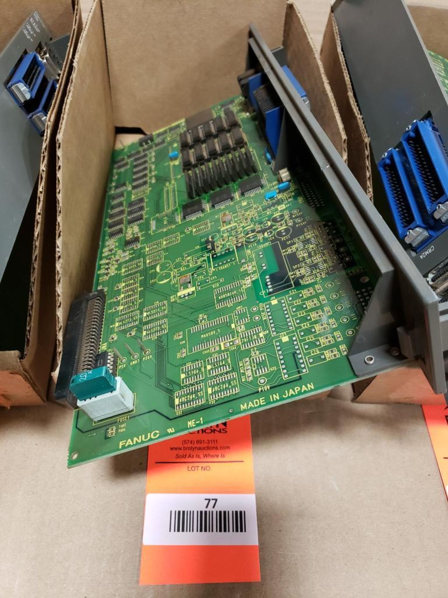 Fanuc control board. Part number A16B-2201-0472/06E.