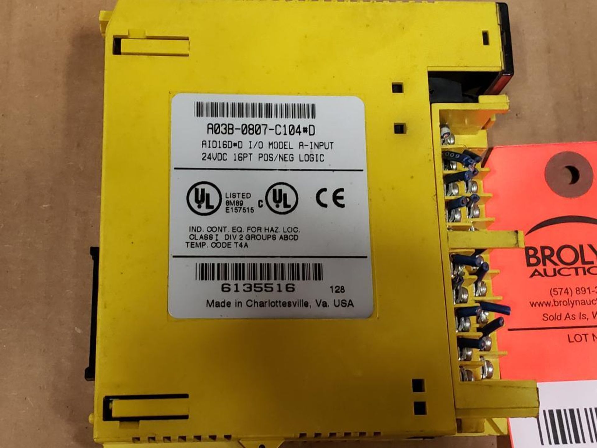 Qty 15 - Assorted Fanuc control parts. - Image 13 of 16