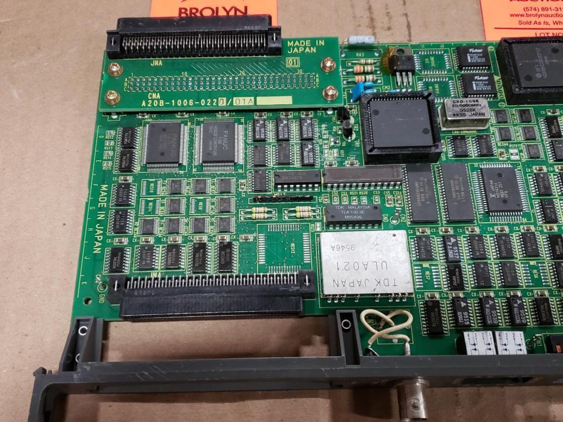 Fanuc control board. Part number A20B-8001-0120/03A. - Image 6 of 8