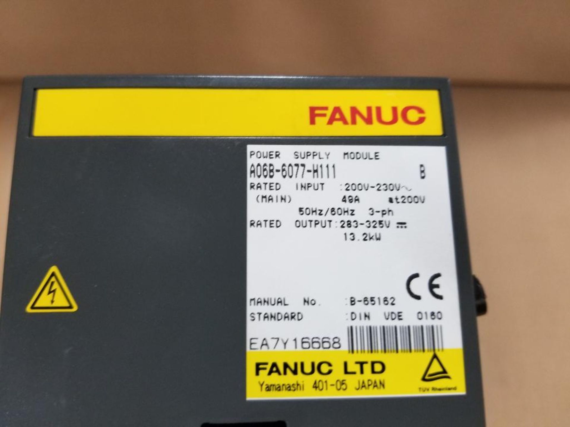 Fanuc A06B-6077-H111 power supply module. 13.2kW output. - Image 4 of 8