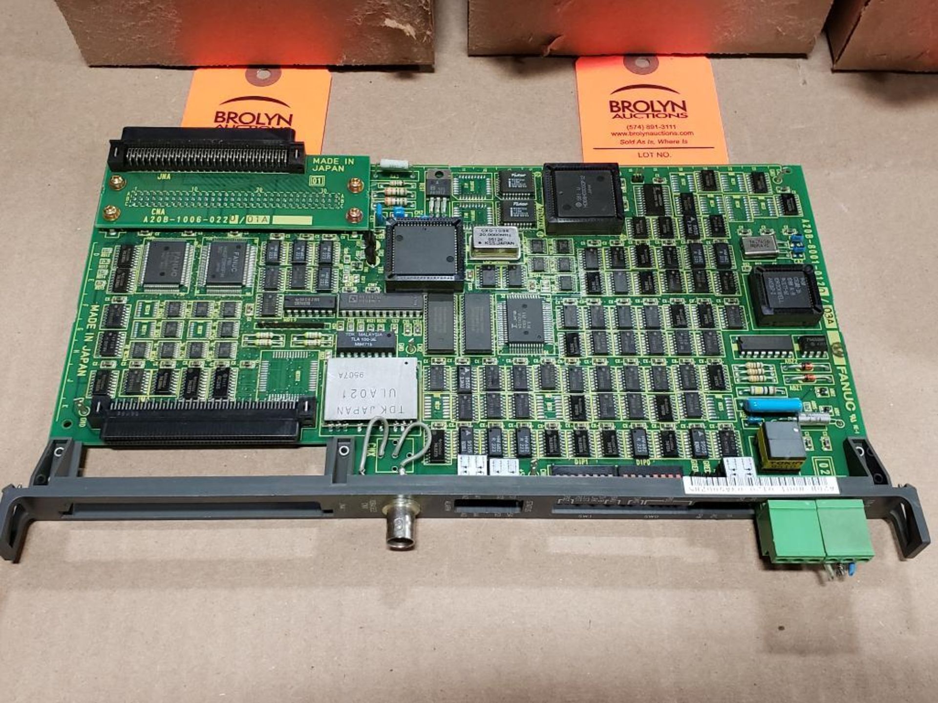 Fanuc control board. Part number A20B-8001-0120/03A. - Image 2 of 8