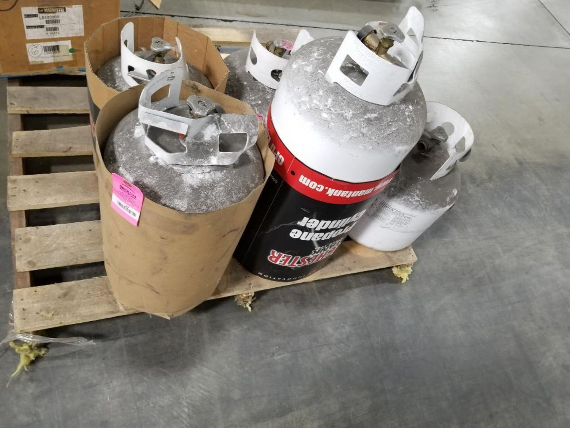 Qty 6 - Assorted propane tanks. - Image 5 of 6