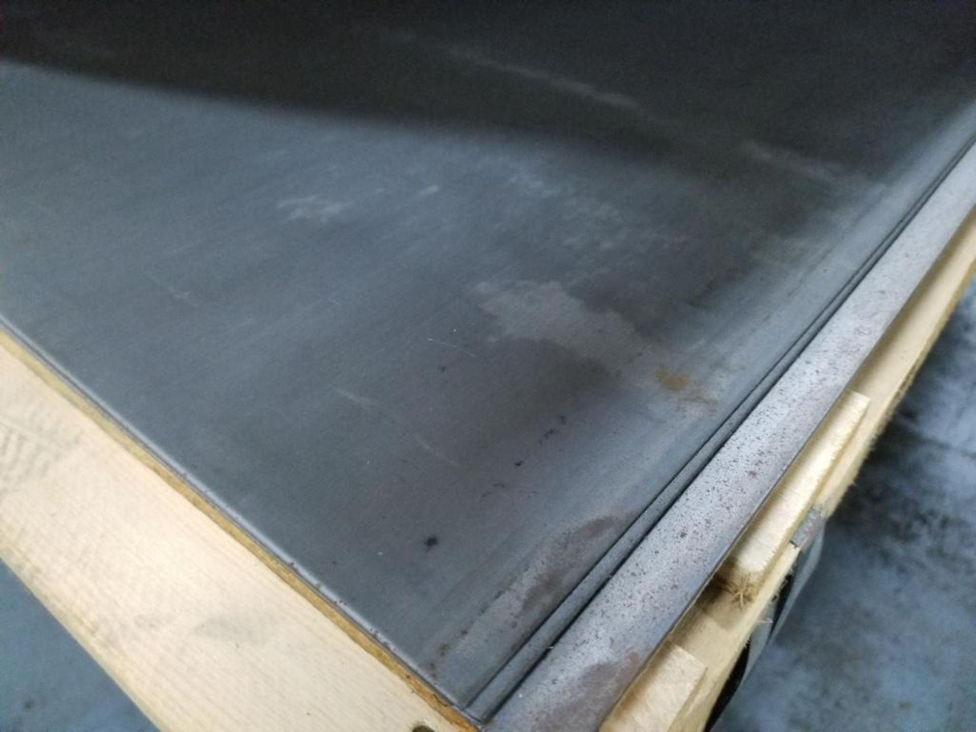 Qty 6 sheets -  HR A1011 steel. .074 gauge. 48in x 120in. 839lbs approx. - Image 3 of 4