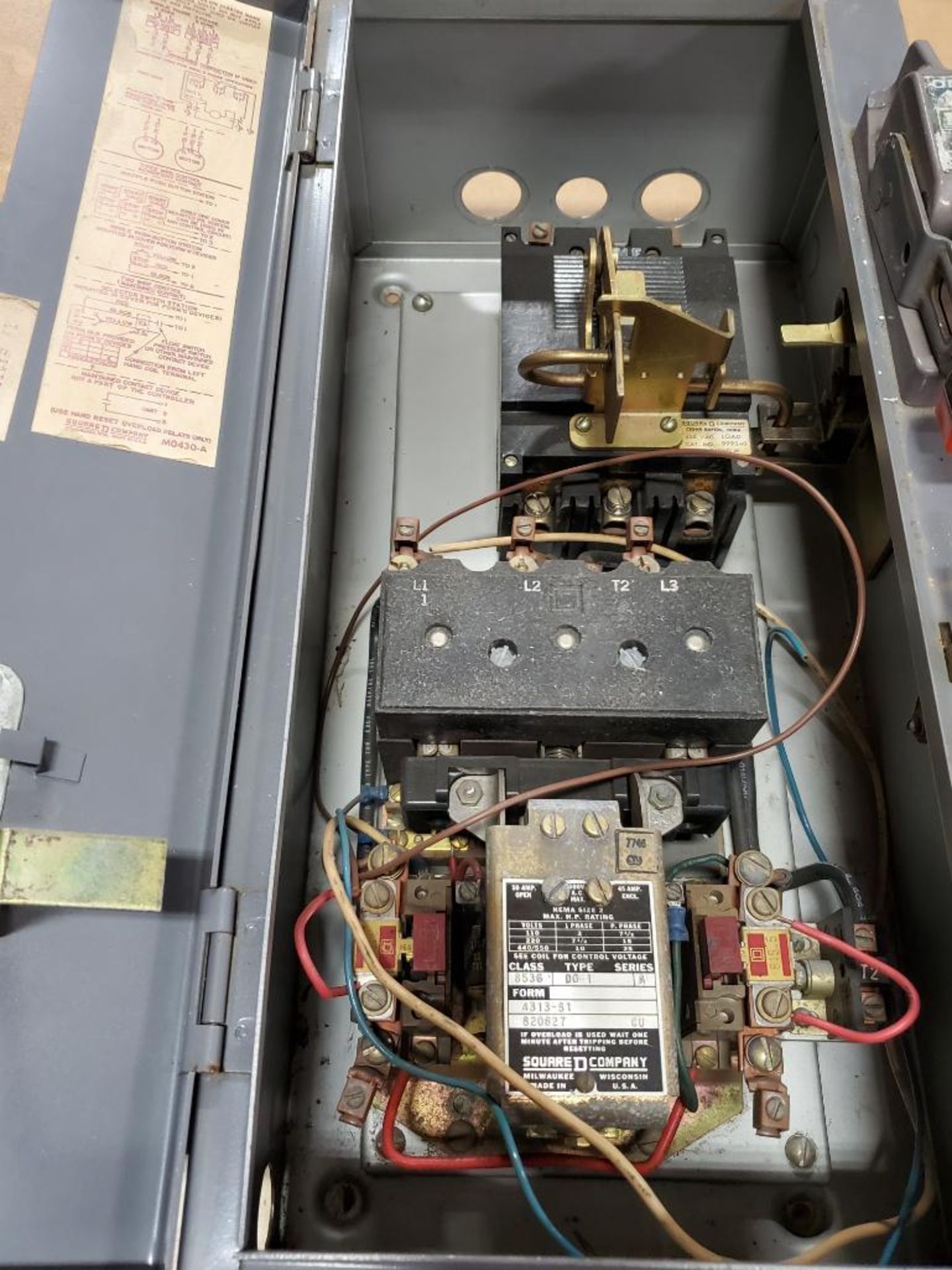 Pallet of assorted electrical safety switch, motor starter, transformer. Allen Bradley, Square-D. - Image 8 of 23