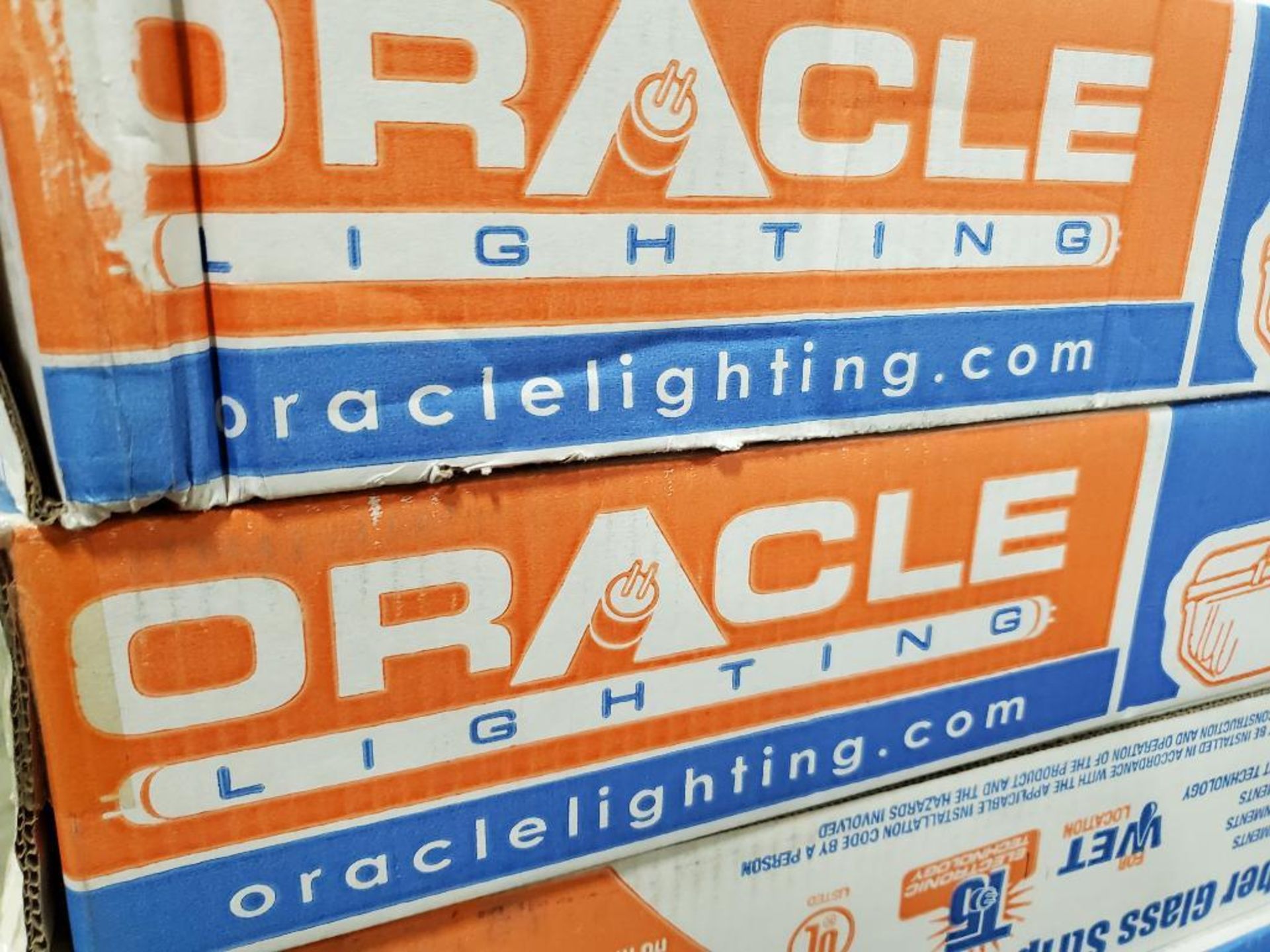 Qty 4 - Oracle Lighting 4-OWVS-2-54T5H0-E-MVOLT vapor tight fixture 48". New in box. - Image 3 of 5