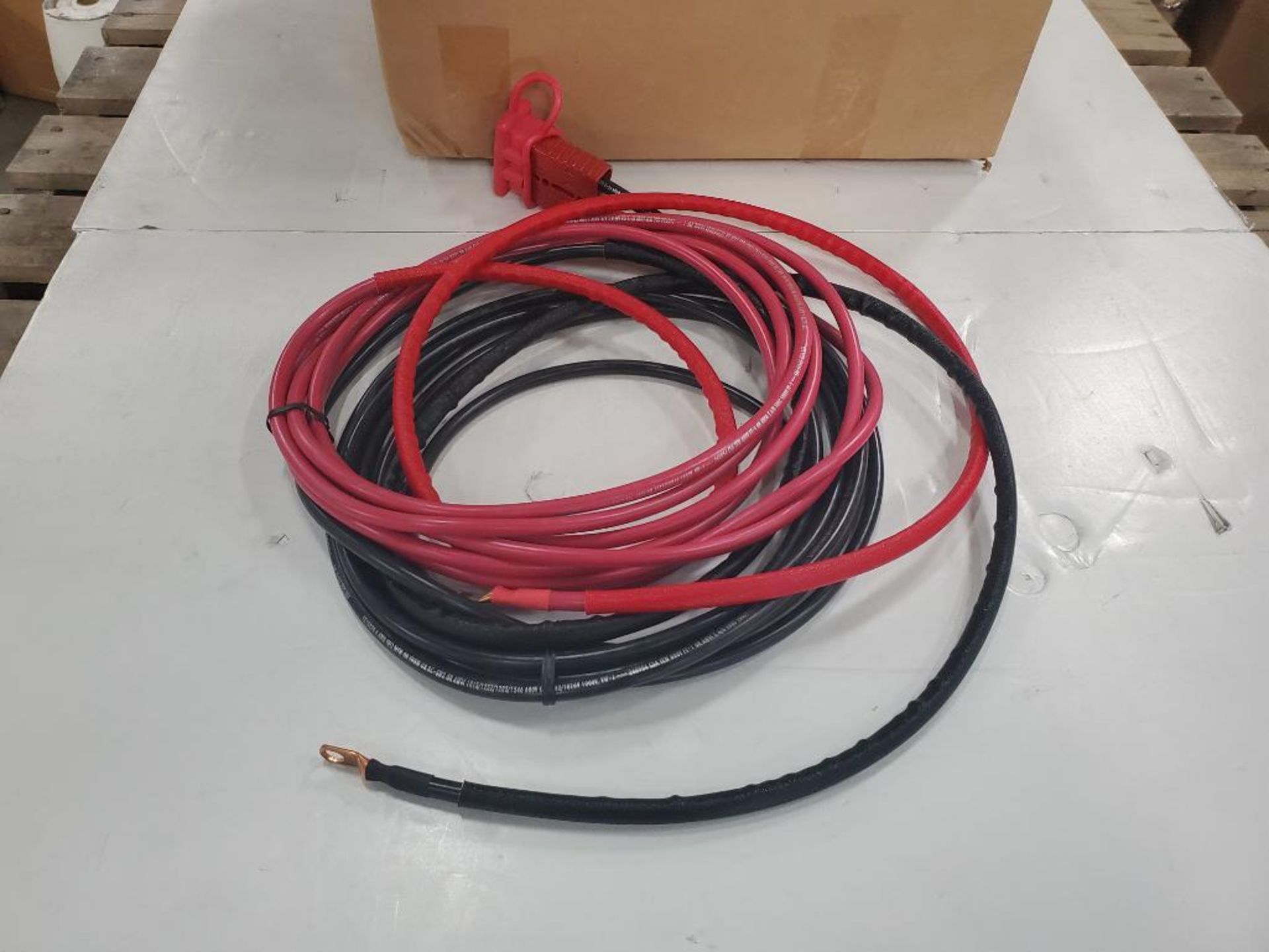 Qty 14 - Anderson 23ft battery adapter cable. RBARA23FT4-G1. 175A, 600V plug. New in box. - Image 7 of 7