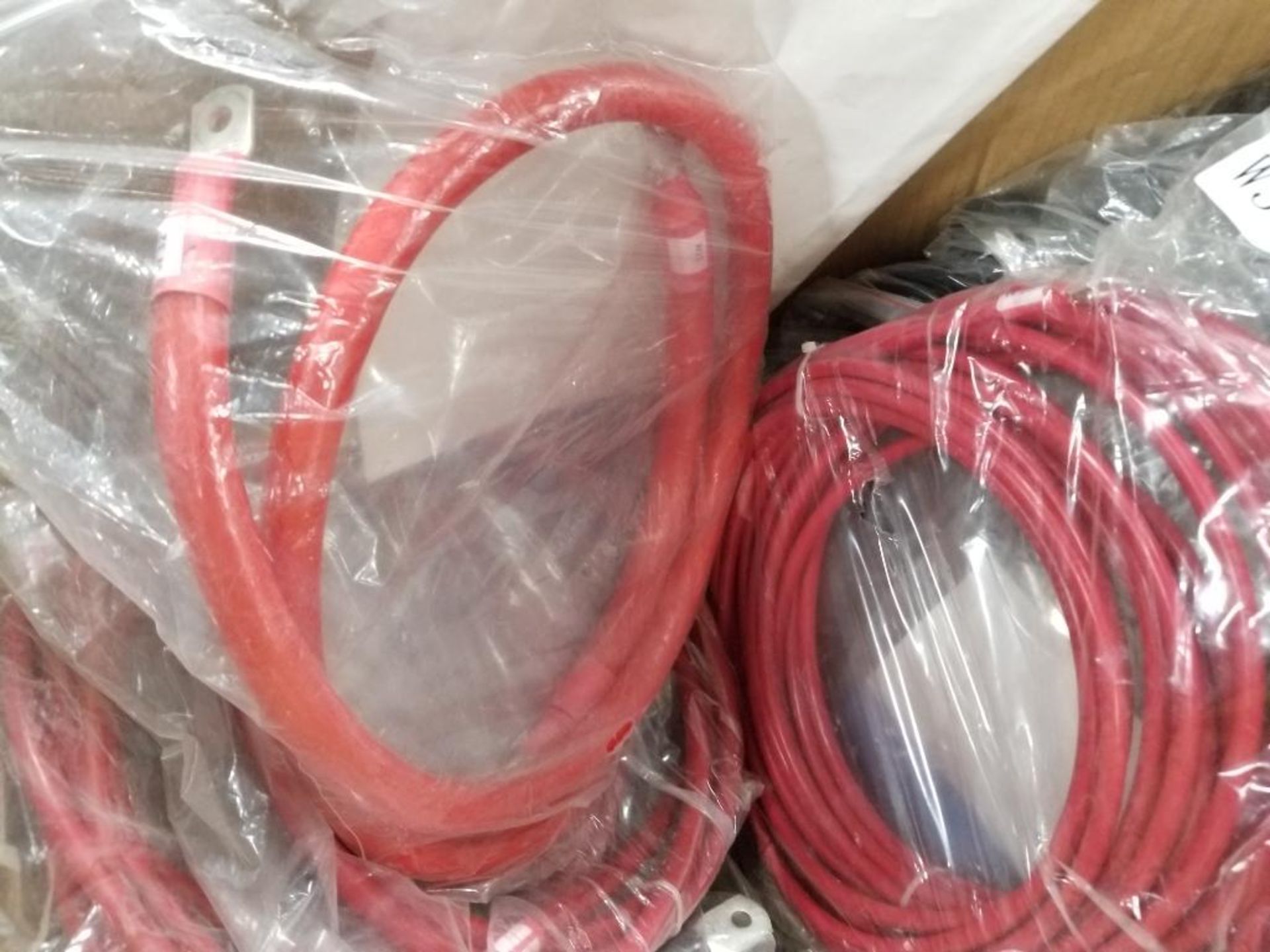 Large lot of assorted battery cables. - Image 6 of 14