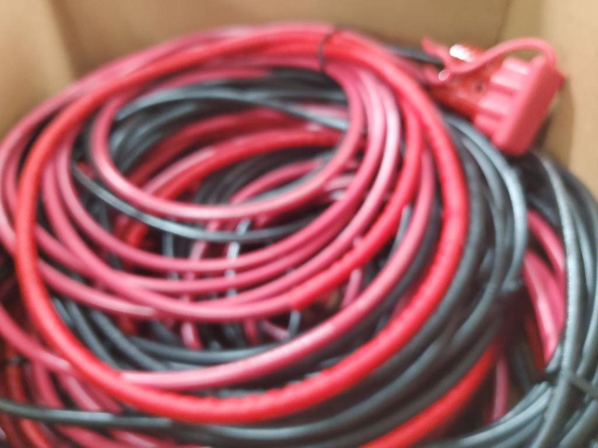 Qty 12 - Anderson 23ft battery adapter cable. RBARA23FT4-G1. 175A, 600V plug. New in box. - Image 3 of 5