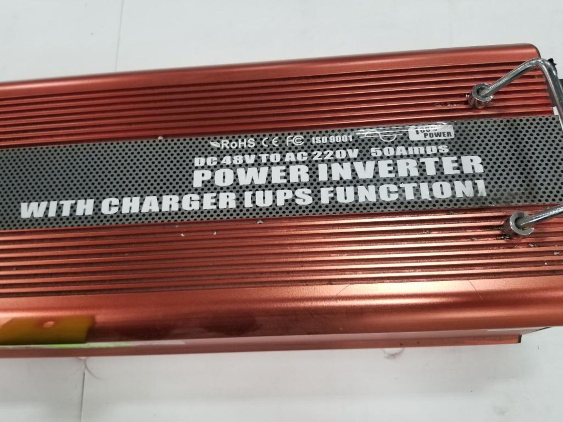 Jergoo 6000W power inverter with charger. New no box. - Image 3 of 6
