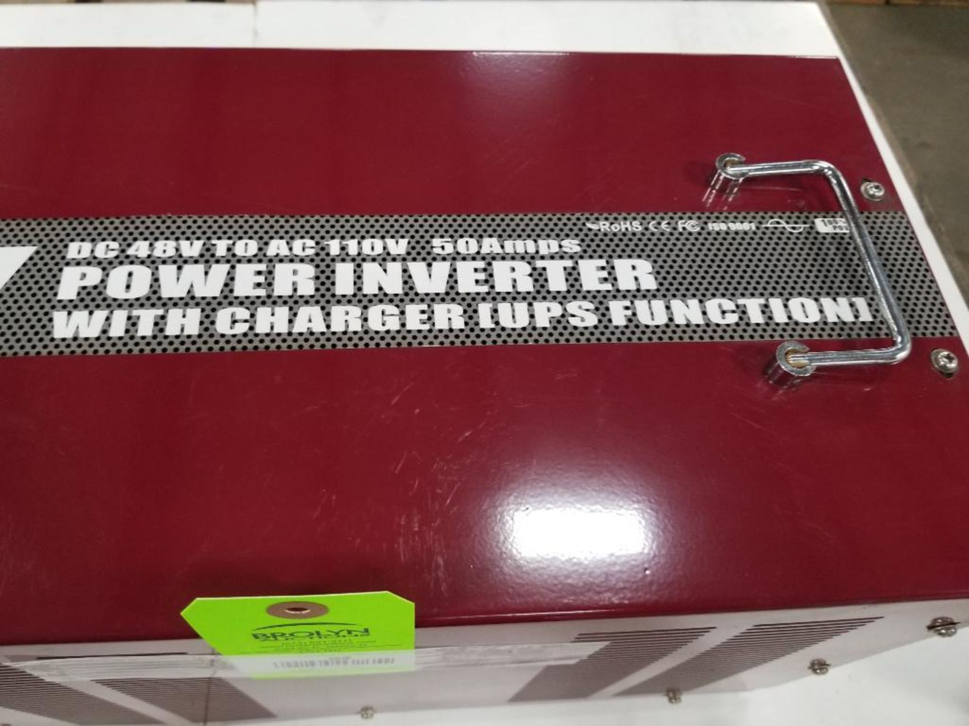 Jergoo 6000W power inverter with charger. New no box. - Image 3 of 7