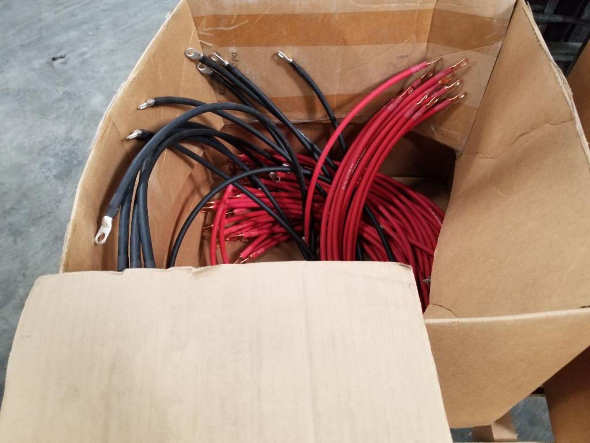 Large lot of assorted battery cables. - Image 2 of 14