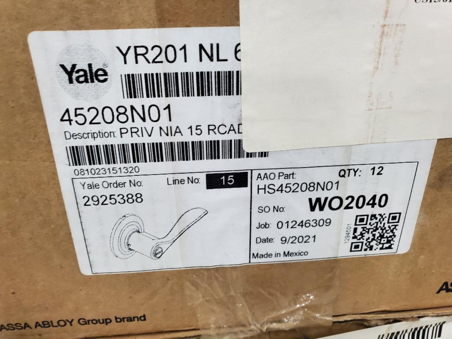 Qty 30 - YALE 45208N01 door handle assembly. - Image 2 of 6
