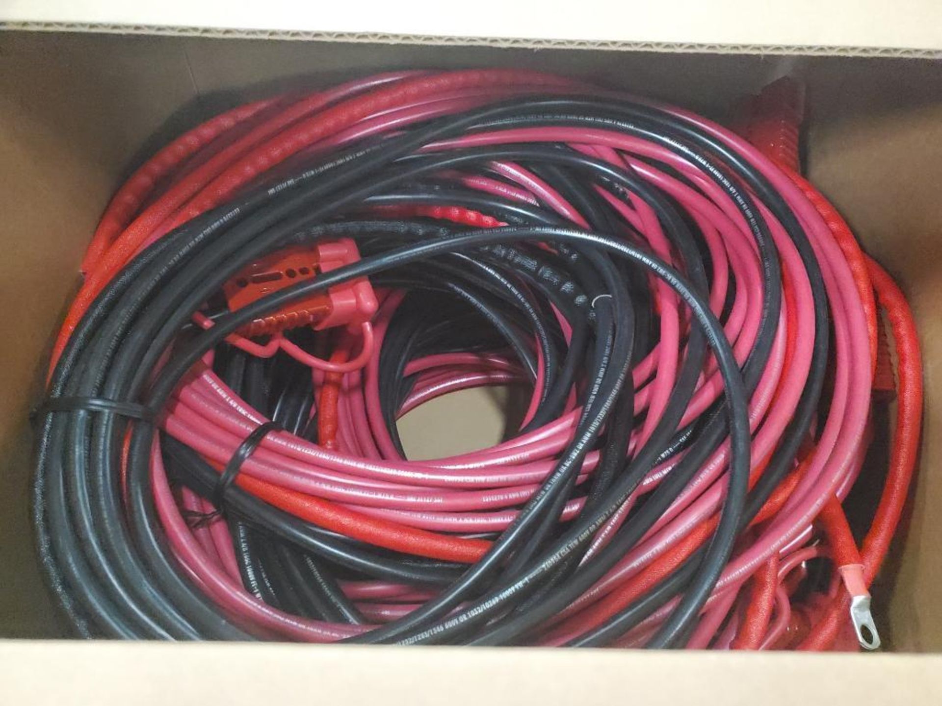 Qty 10 - Anderson 23ft battery adapter cable. RBARA23FT4-G1. 175A, 600V plug. New in box. - Image 4 of 7