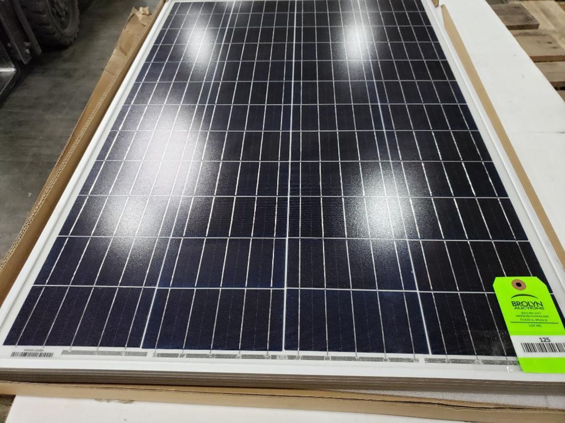 DEHCO 100W solar panel. DEHCO-100P.