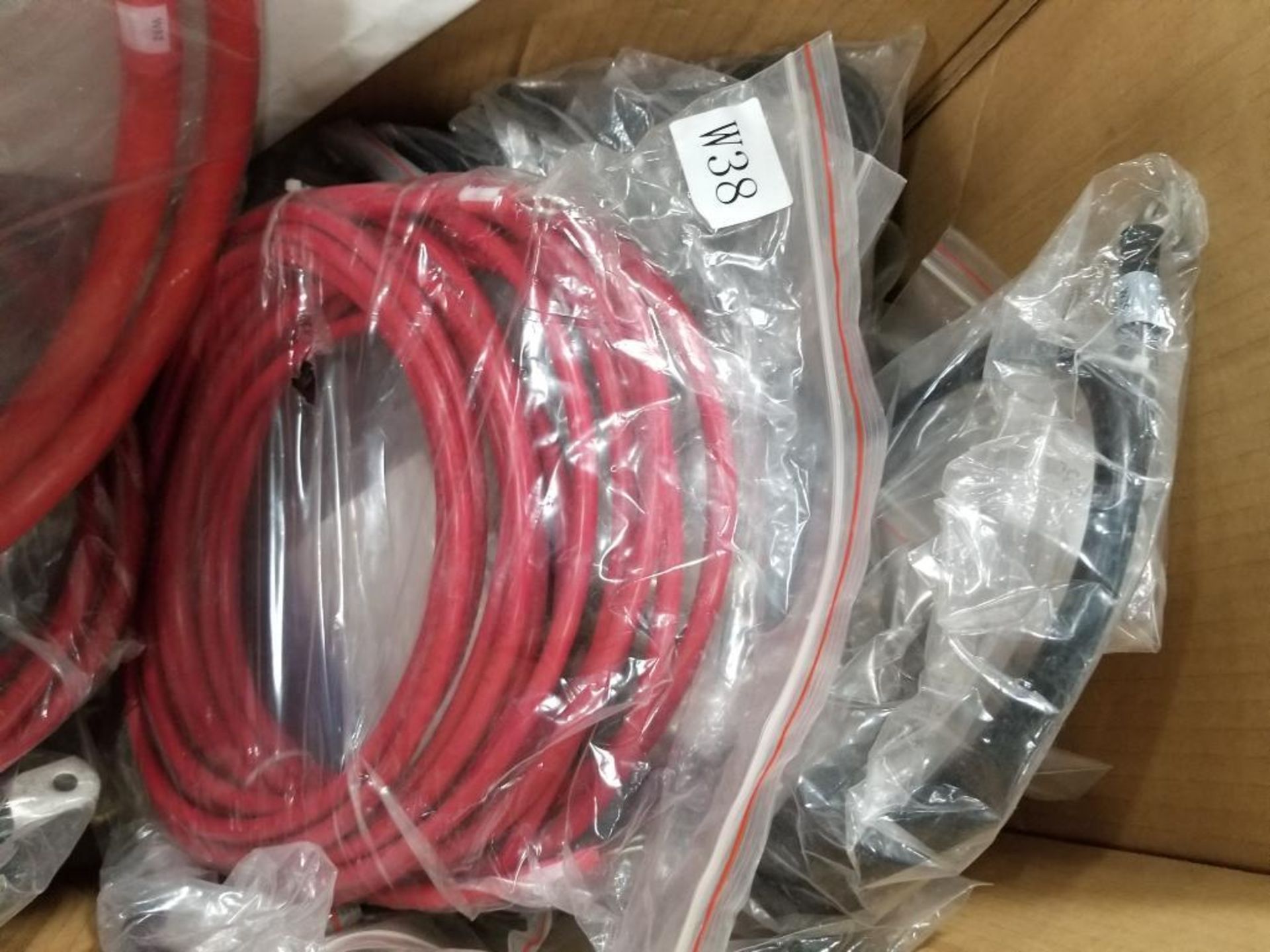 Large lot of assorted battery cables. - Image 7 of 14