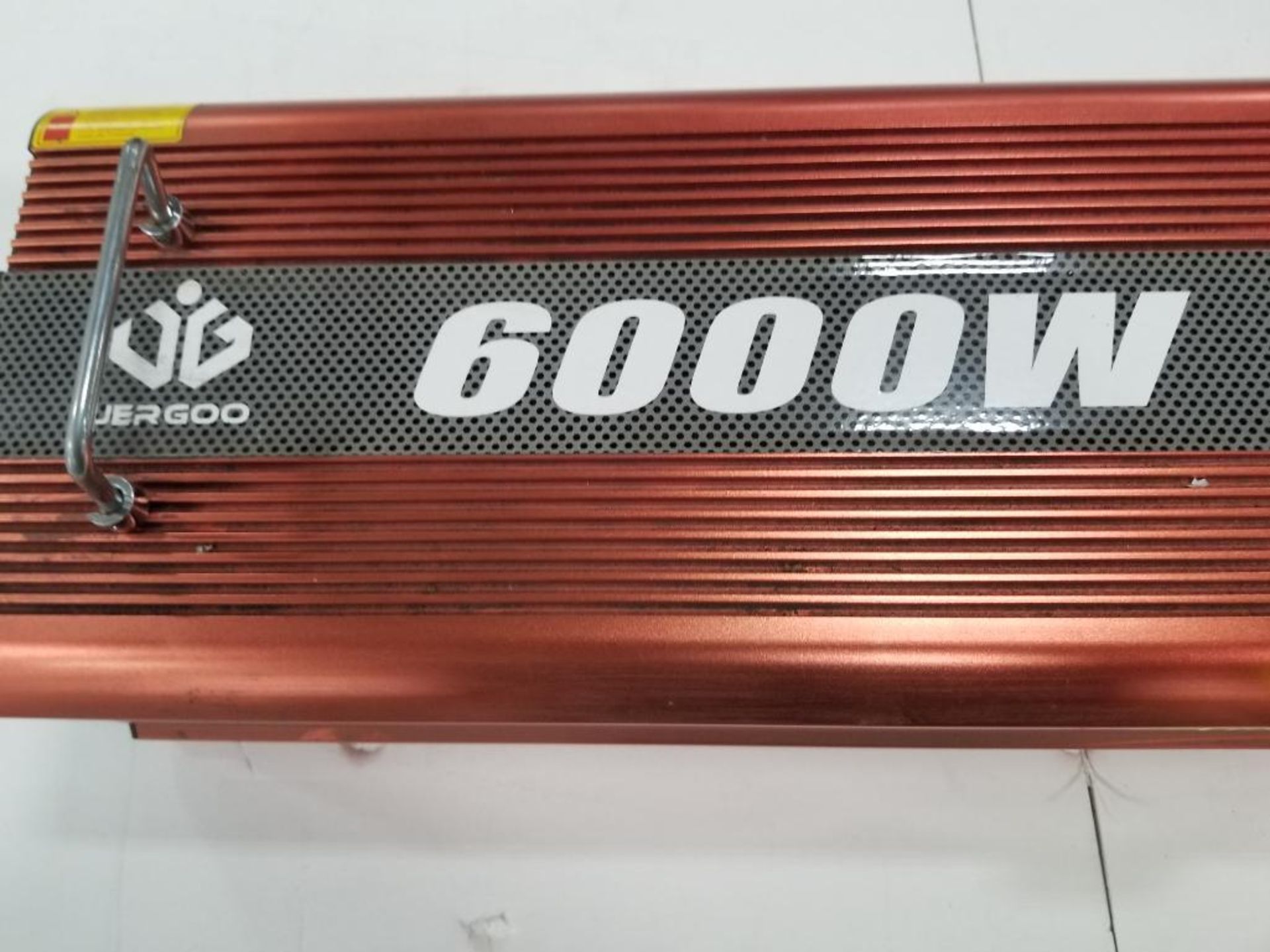 Jergoo 6000W power inverter with charger. New no box. - Image 2 of 6
