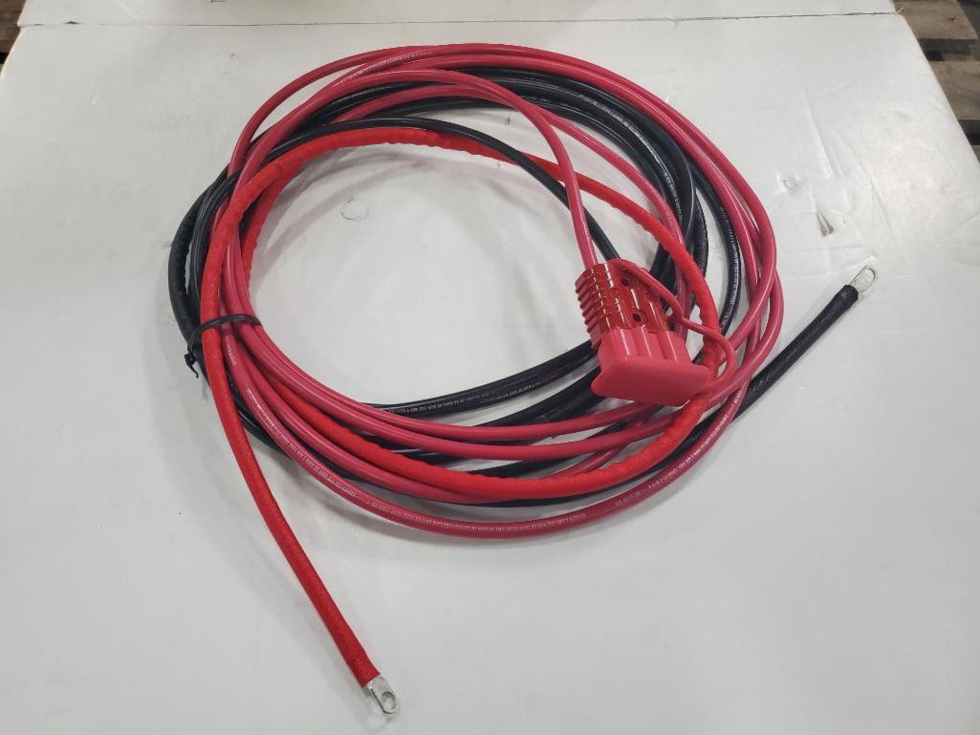 Qty 12 - Anderson 23ft battery adapter cable. RBARA23FT4-G1. 175A, 600V plug. New in box. - Image 7 of 7