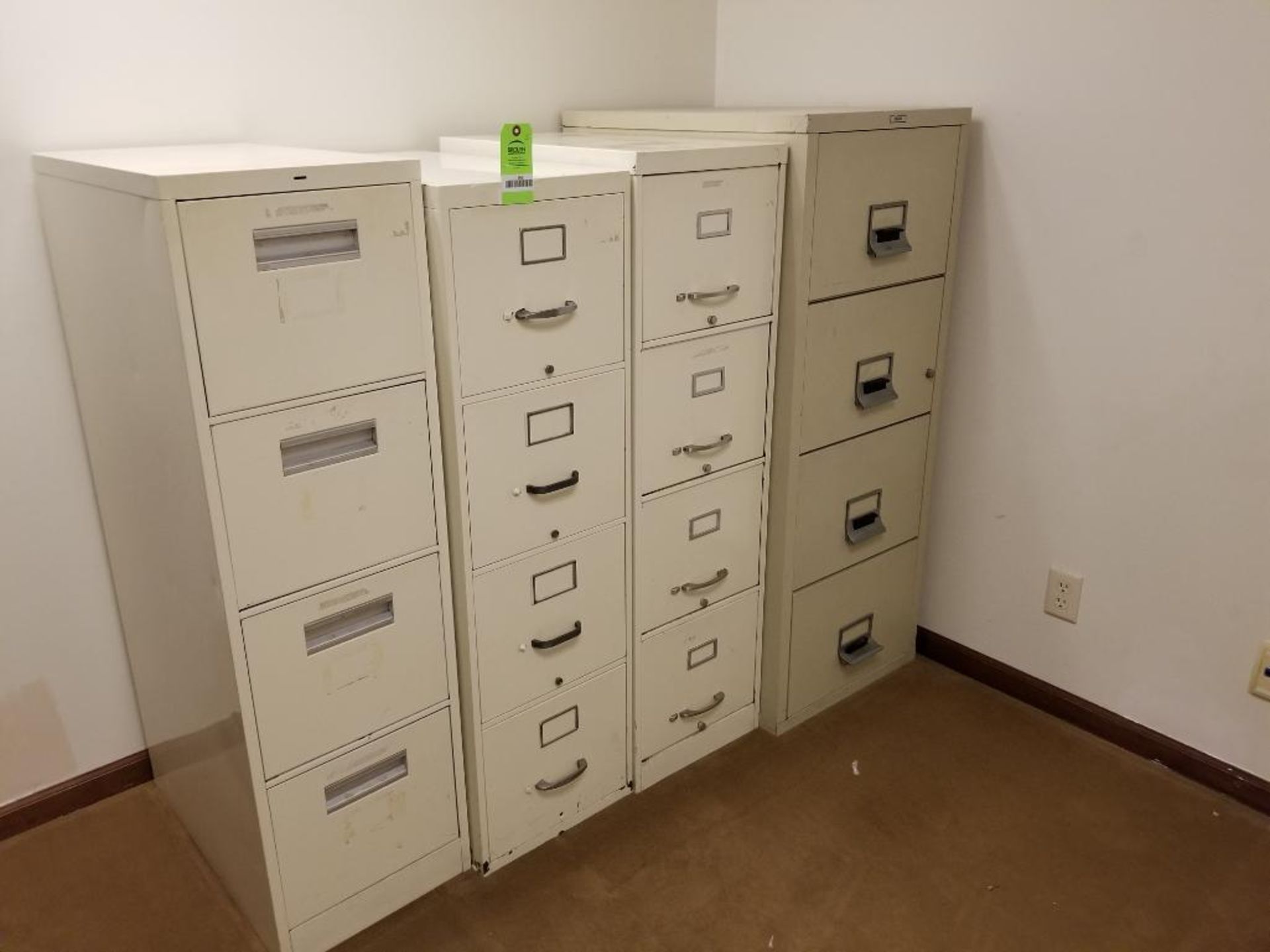 Qty 5 - Assorted filing cabinets. - Image 3 of 5