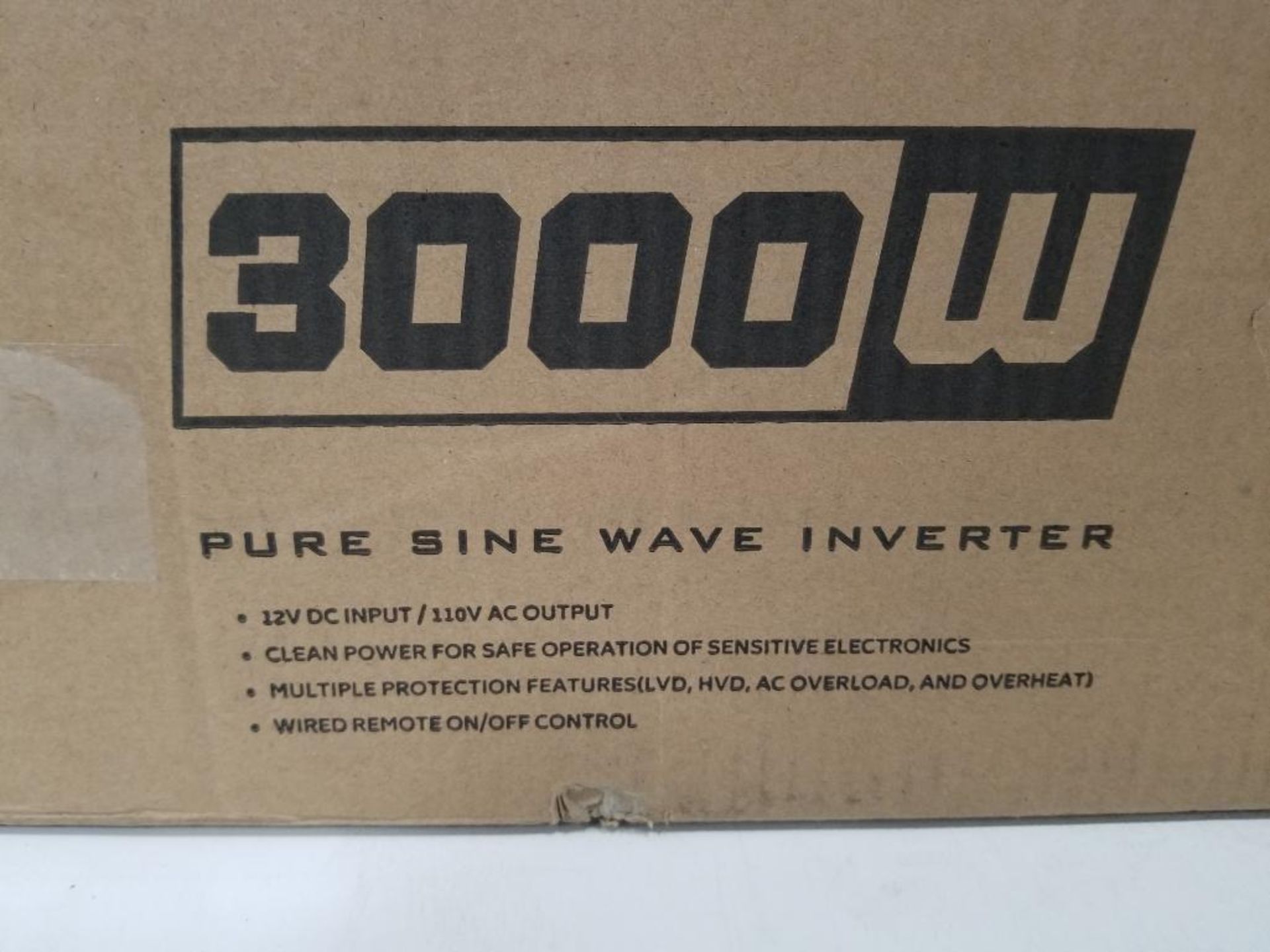 Pure Sine wave inverter 3000W. RNG-INVT-3000-12V. New in box. - Image 2 of 3