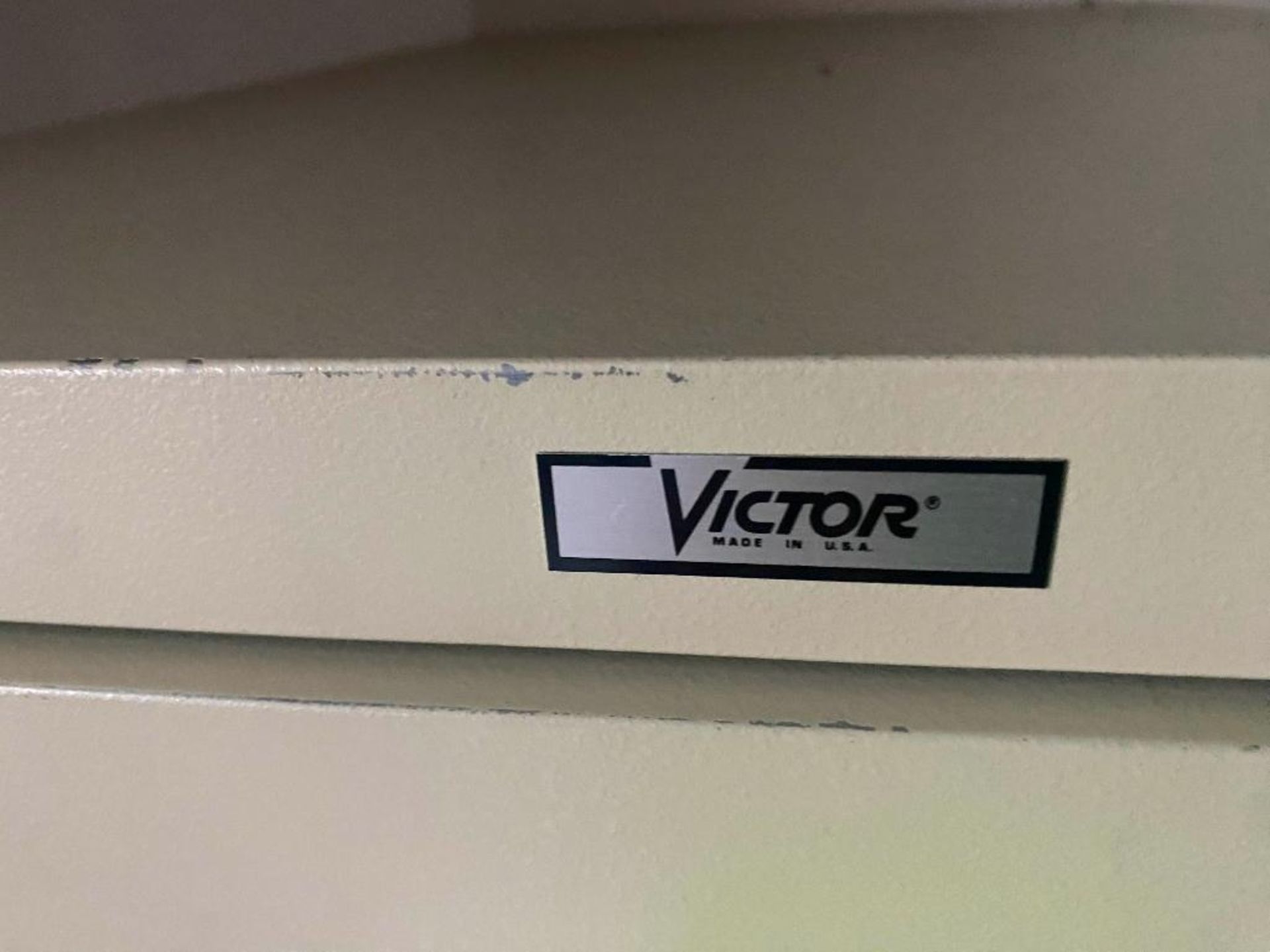 Victor fireproof filing cabinet. - Image 4 of 5
