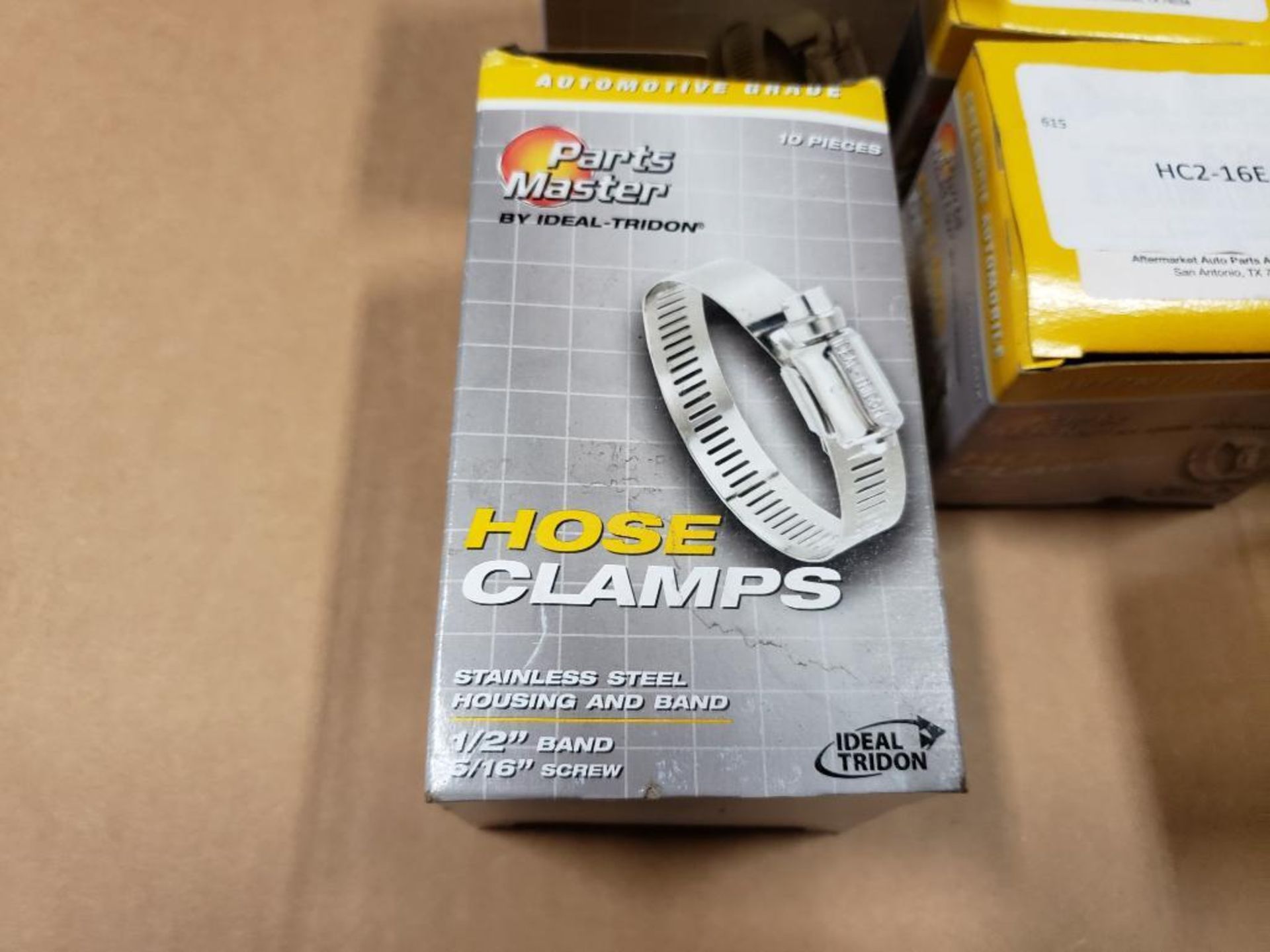 Qty 38 - Assorted hose clamps. New in box. - Image 5 of 19