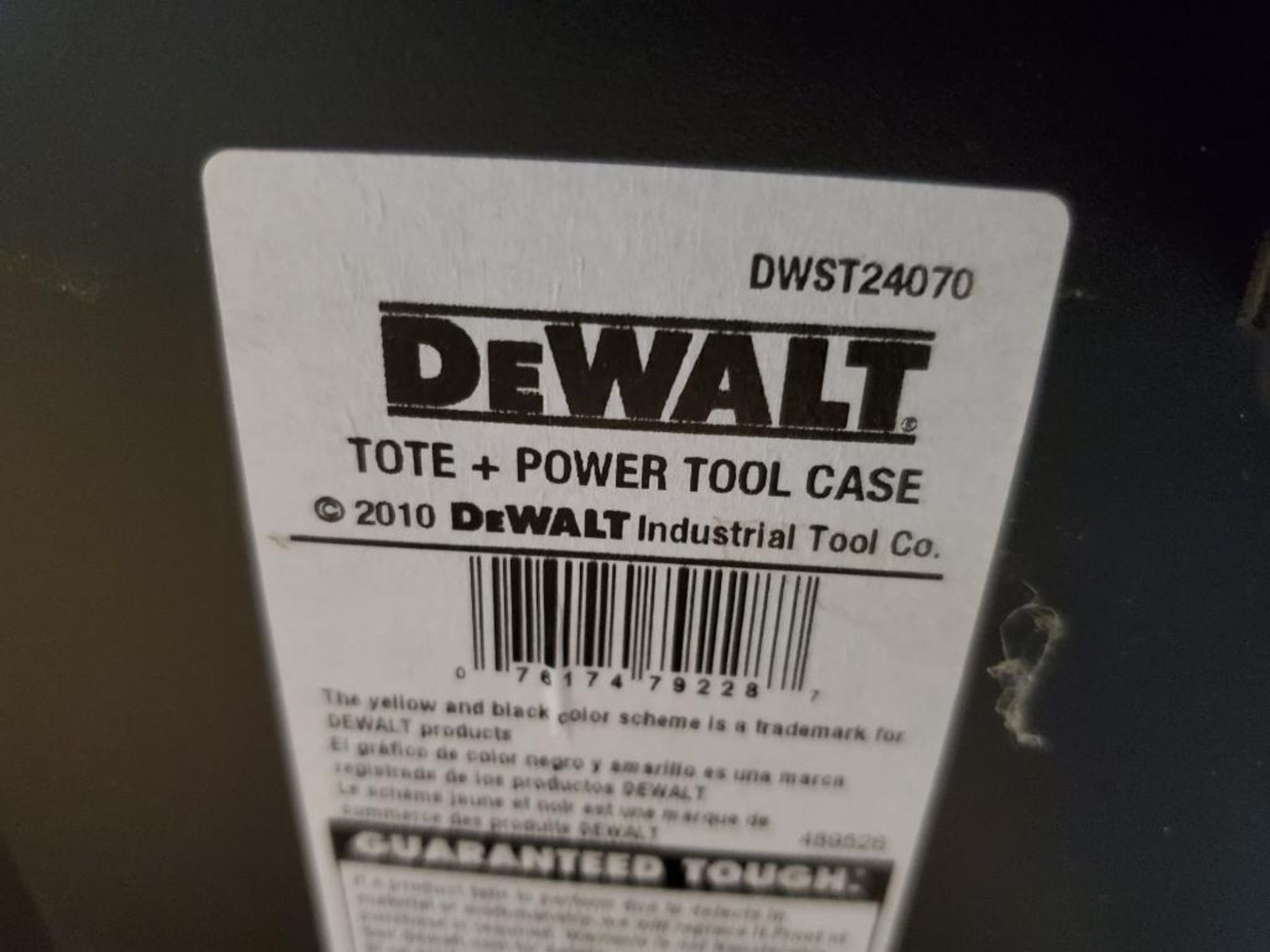 Dewalt tool box. Includes assorted parts. - Image 4 of 13