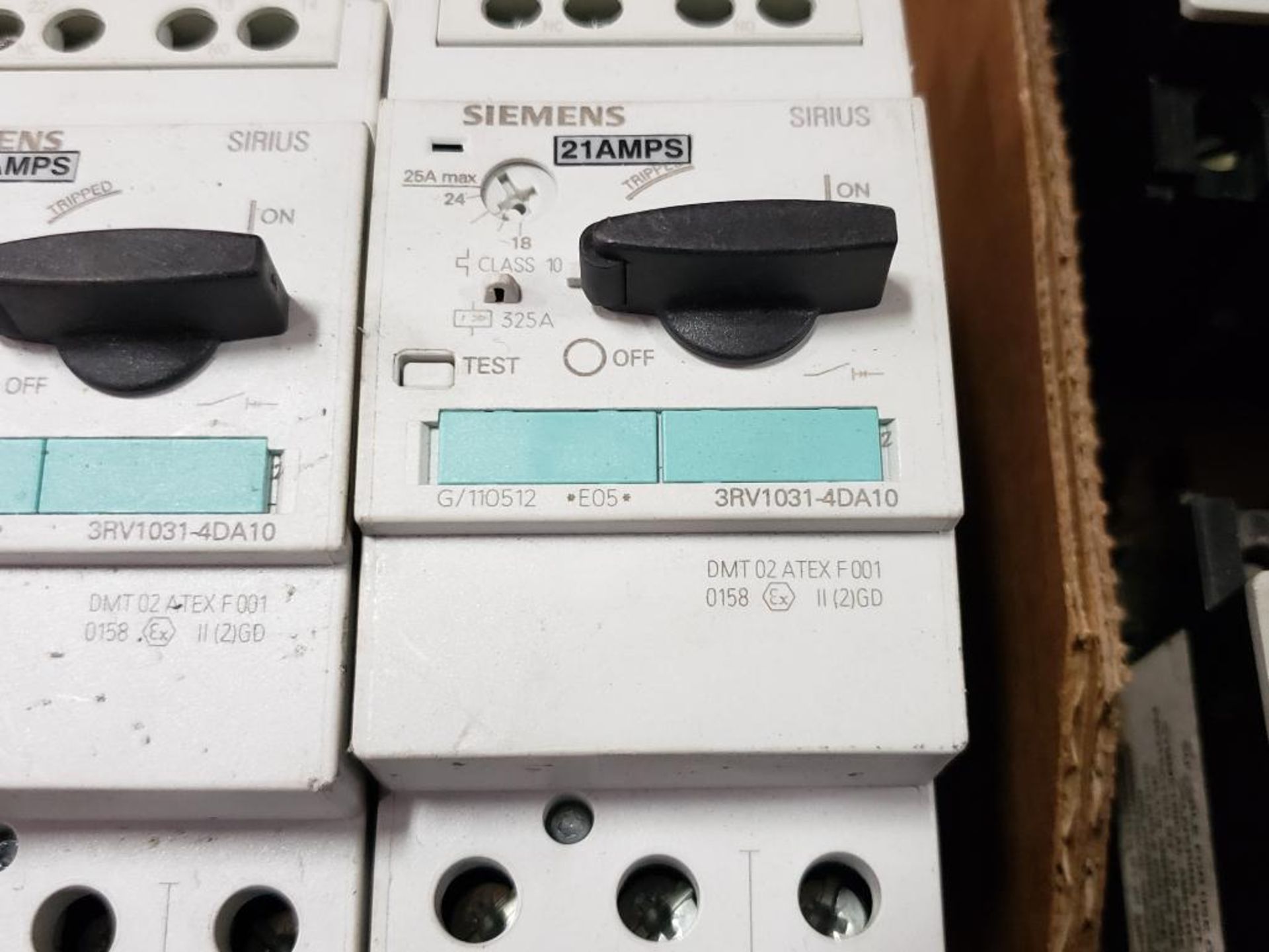 Qty 3 - Siemens Sirius 3RV1031-4DA10 contactor. - Image 5 of 5