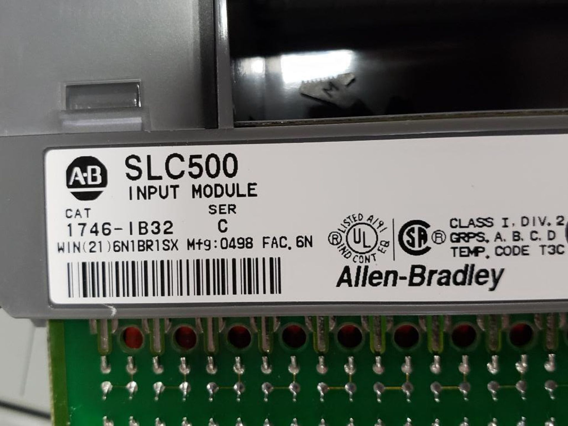 Allen Bradley SLC 5/01 programmable control rack. CPU, Input, output. - Image 11 of 11