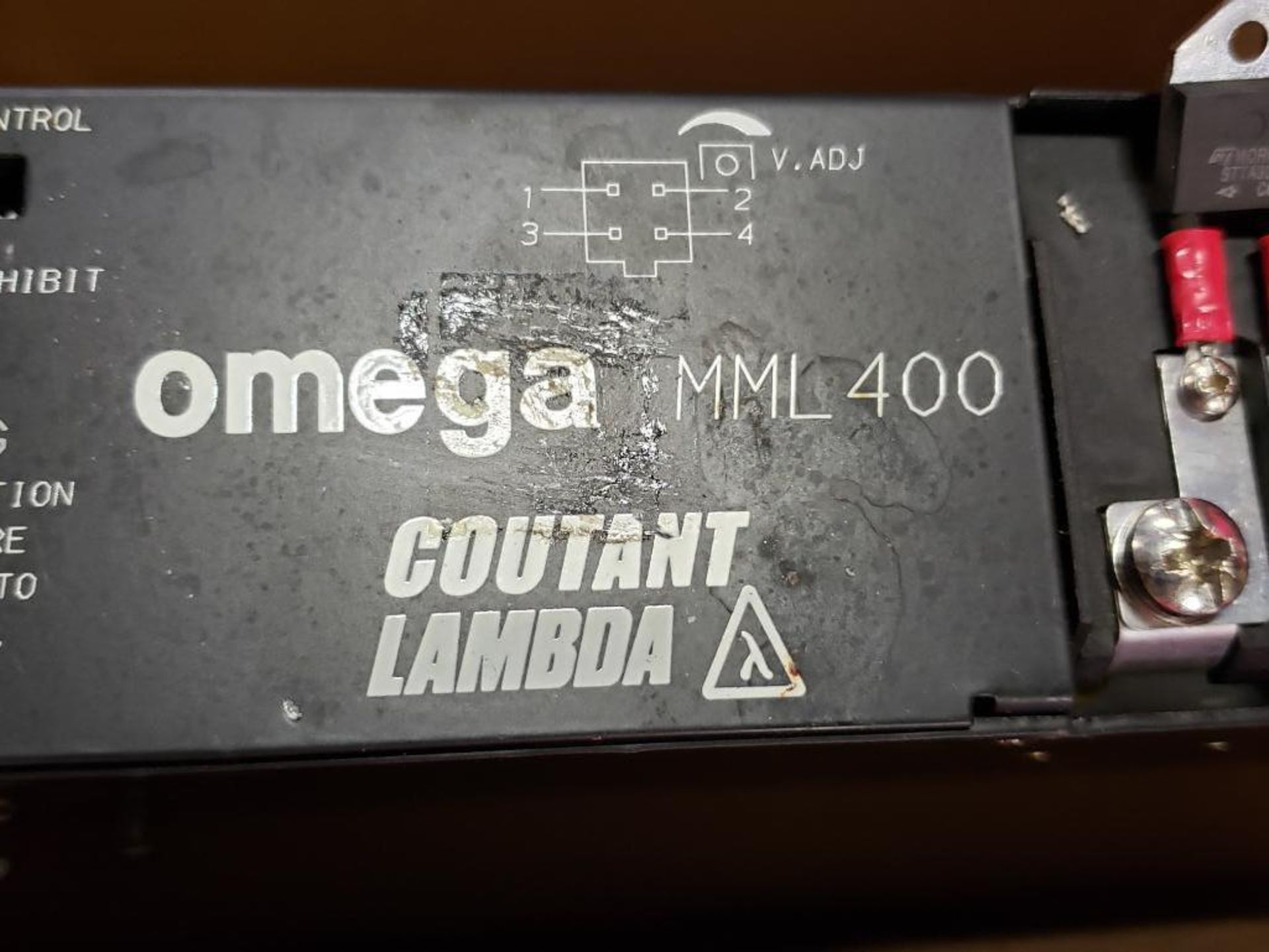 Lambda Omega MML400 power supply. - Image 3 of 6