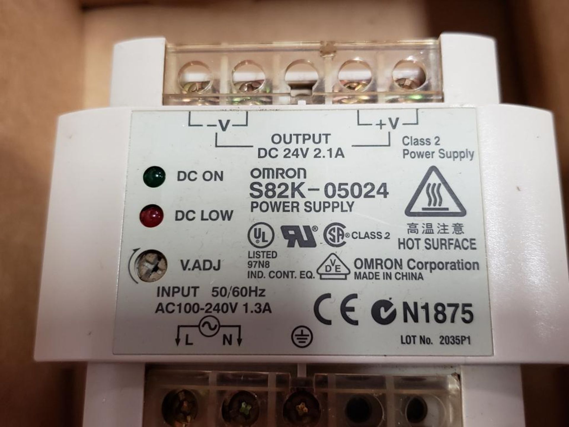 Omron S82K-05024 power supply. - Image 4 of 4