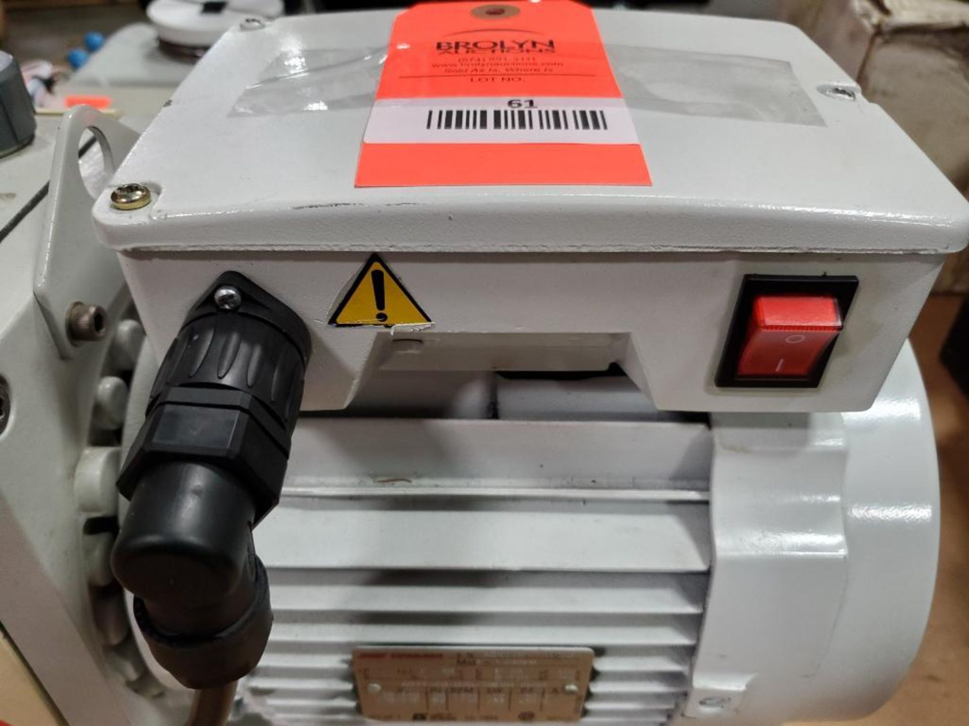 Edwards vacuum pump. Model E2M28. .90Kw. 230-240v. - Image 5 of 10