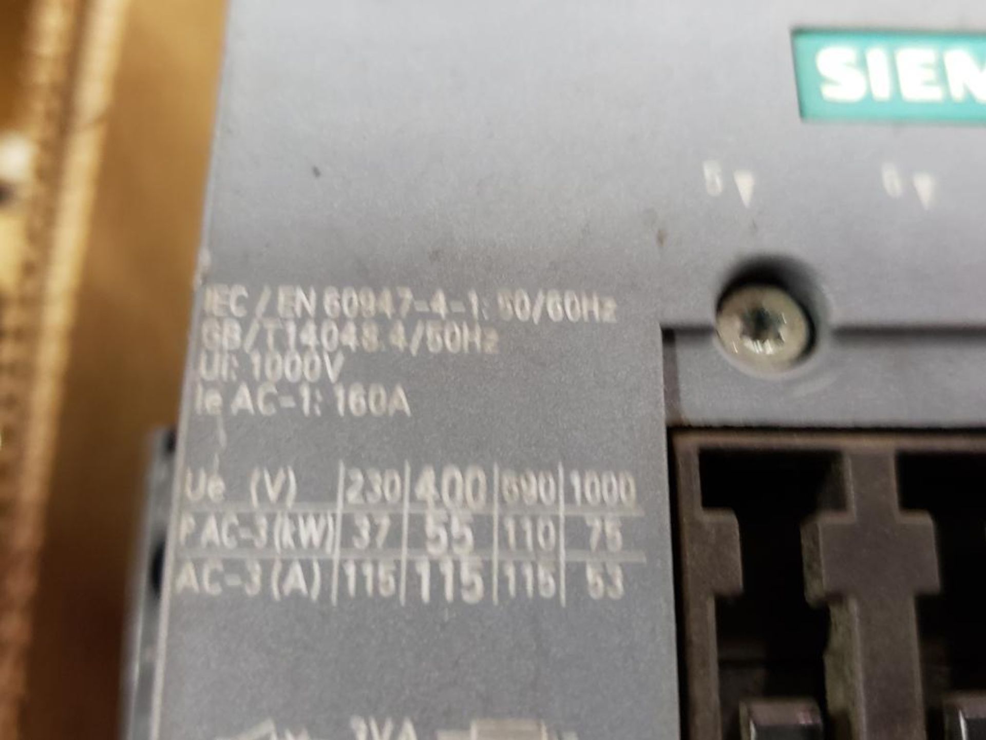 Siemens Sirius 3RT1054-1...6 contactor. - Image 4 of 4