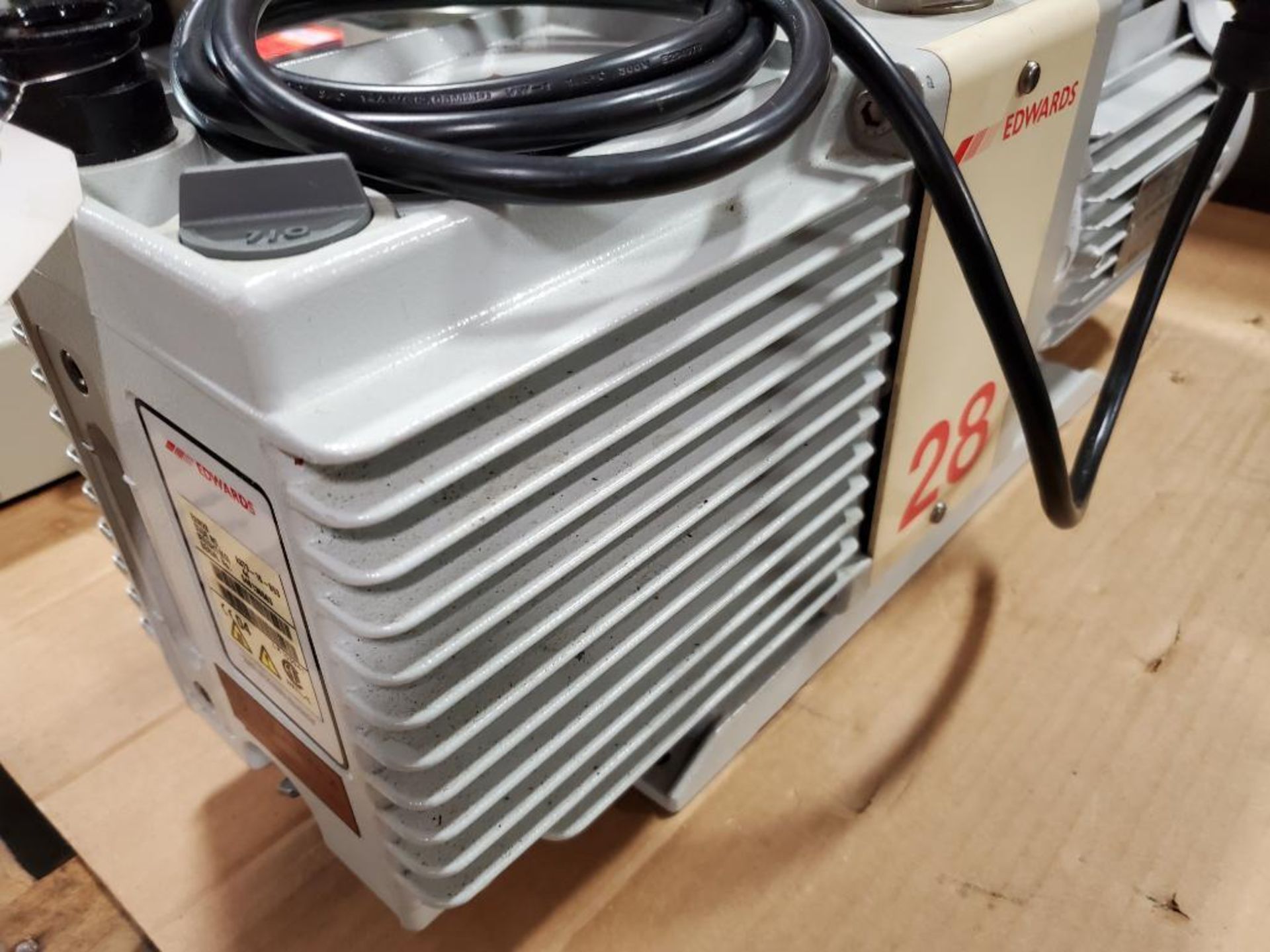 Edwards vacuum pump. Model E2M28. .90Kw. 230-240v. - Image 6 of 10