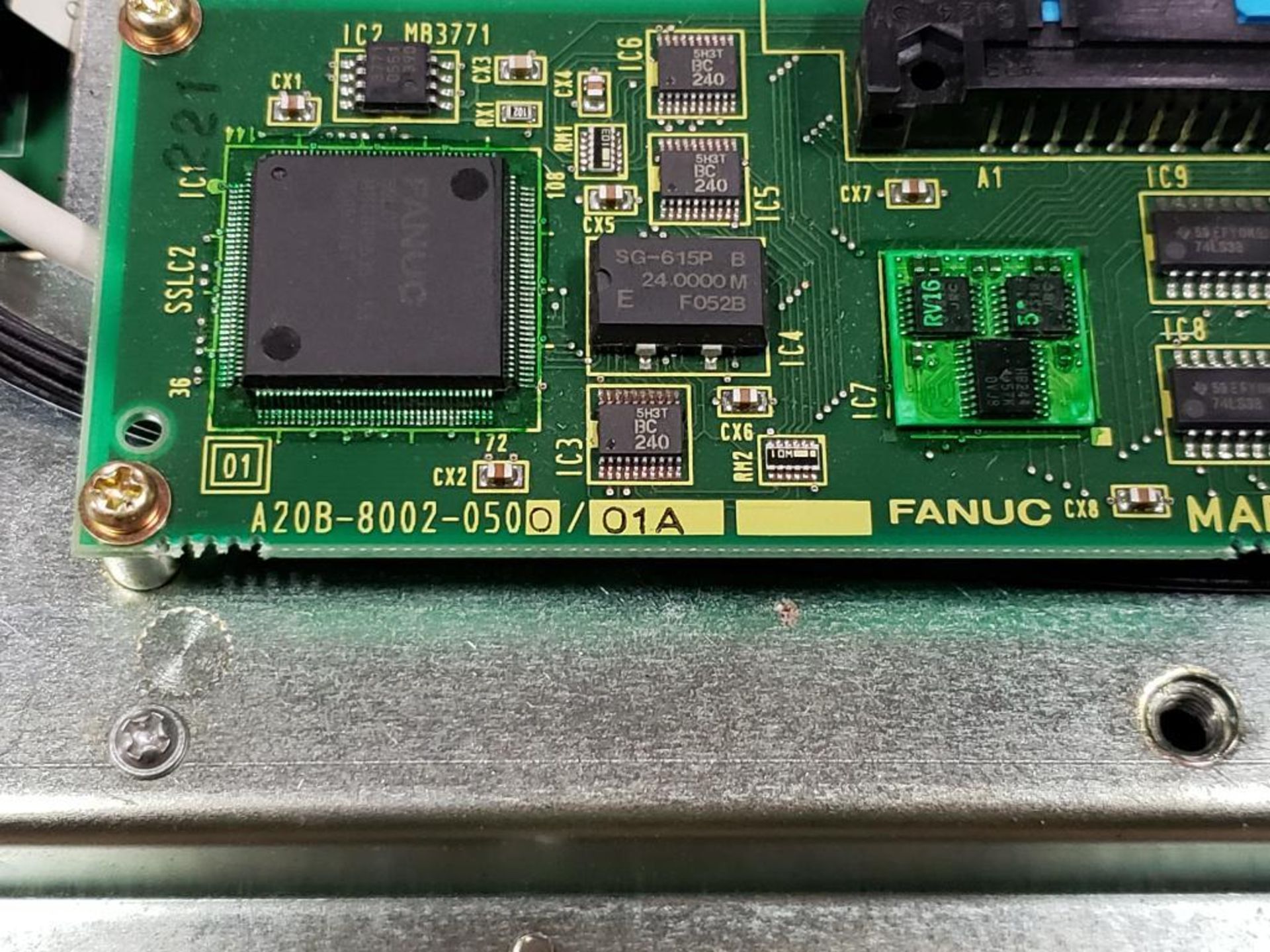 Fanuc A08B-0084-D432 base unit. W/ A20B-8002-0500 daughter board. - Image 7 of 9